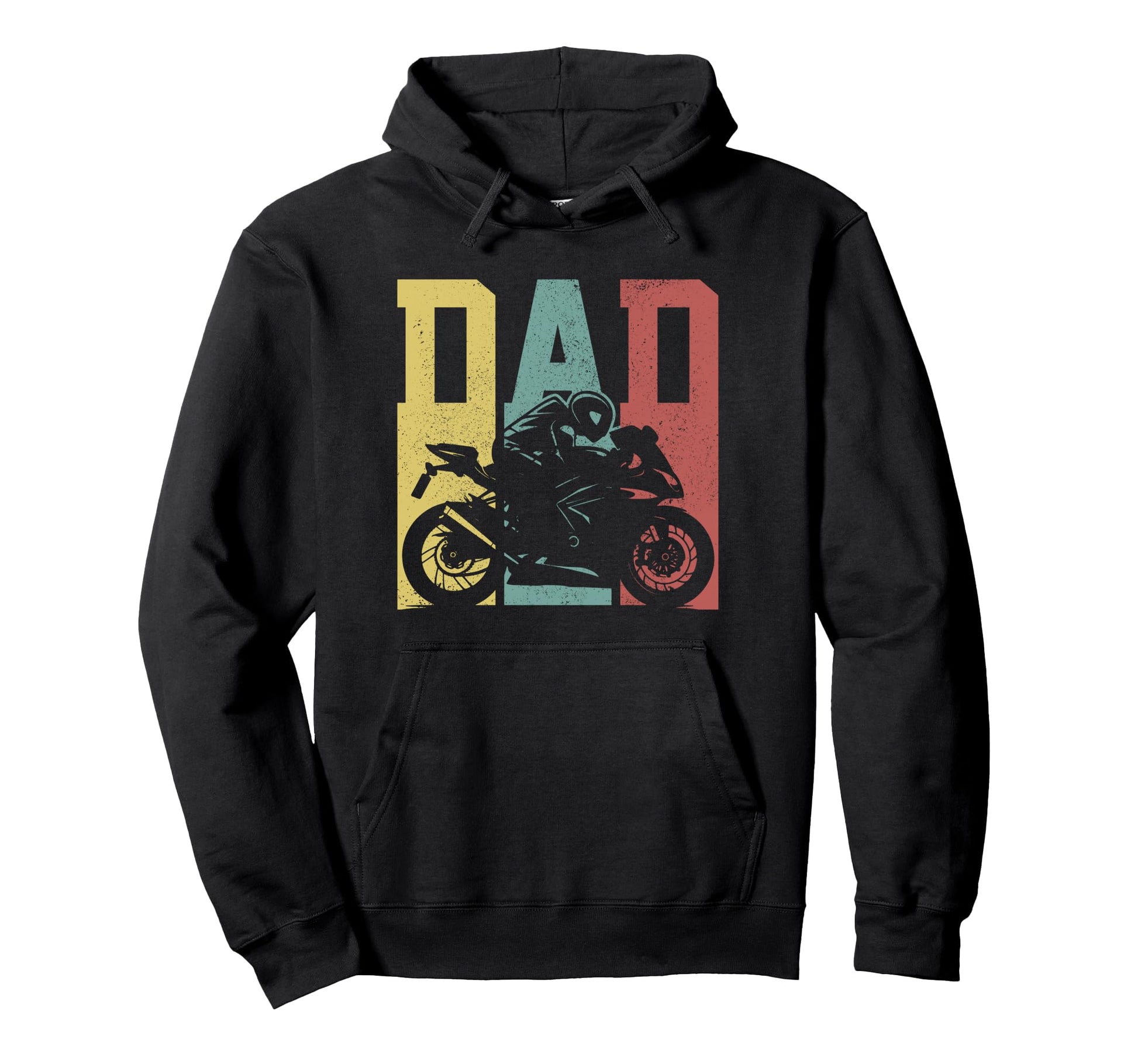 Motorcycle Racing Dad Street Bike Hoodie - Unique Graphic for Adults - T-Shirt, Sweatshirt, Hoodie