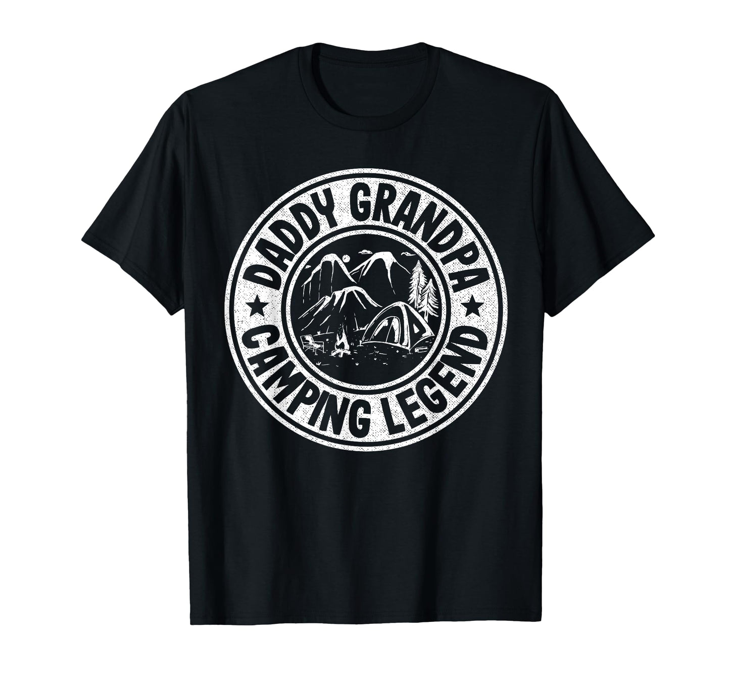 Daddy Grandpa Camping Legend Rv T-Shirt - Casual Everyday Wear for Adults - T-Shirt, Sweatshirt, Hoodie