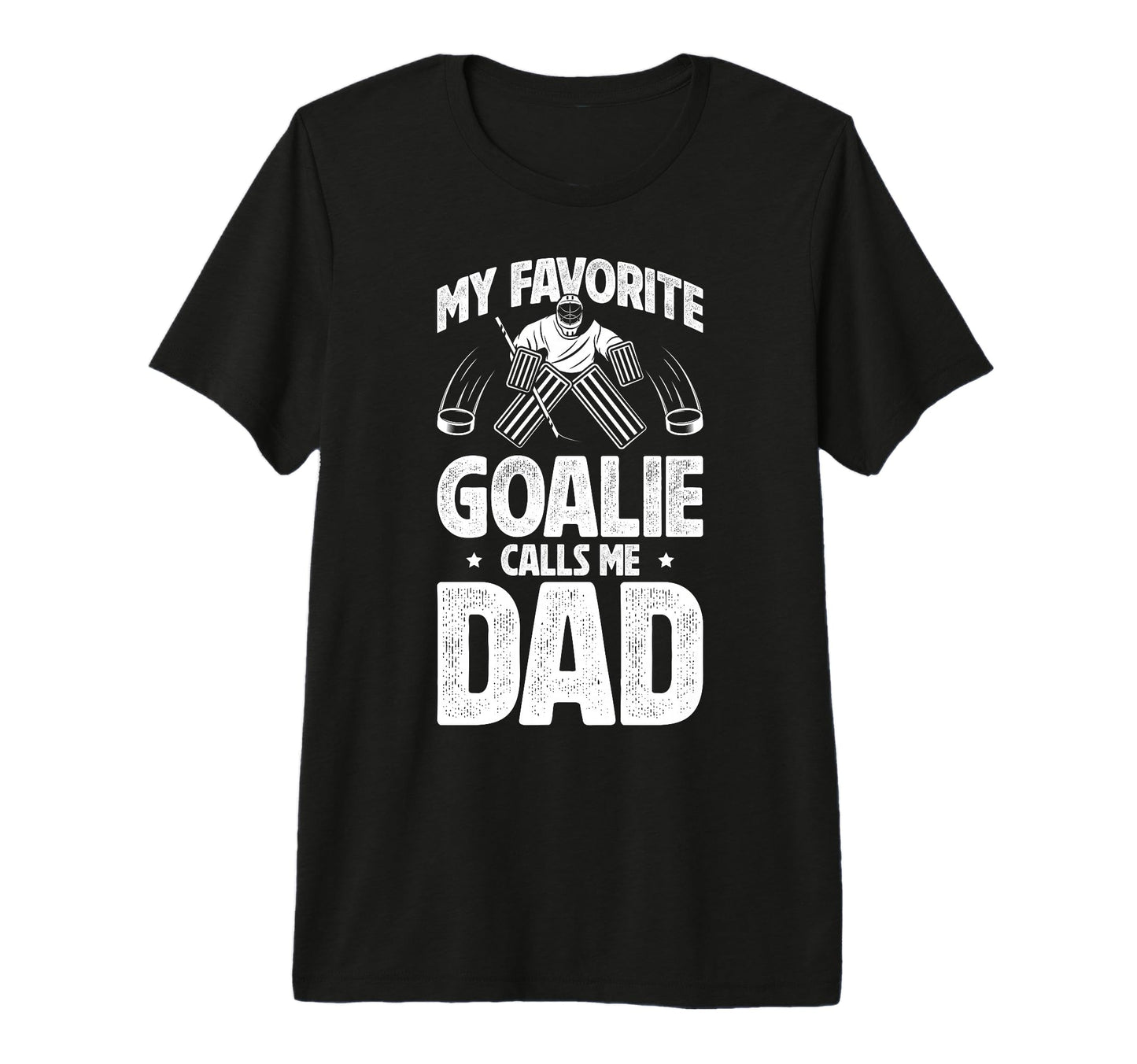 Mens My Favorite Ice Hockey Goalie T-Shirt - Aesthetic Graphic Men Women - T-Shirt, Sweatshirt, Hoodie