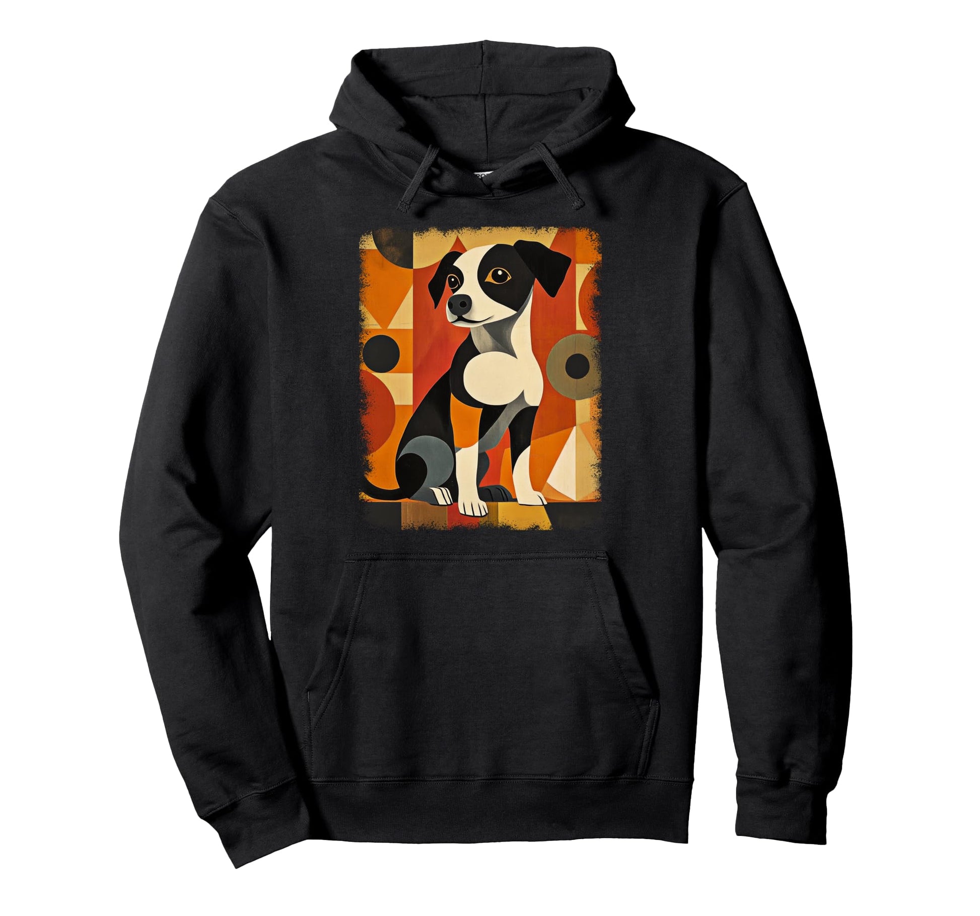 Mid Century Modern Dogs 50S 60S Hoodie - Graphic Print for Adults - T-Shirt, Sweatshirt, Hoodie