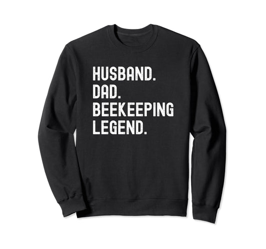 Beekeeper Husband Dad Beekeeping Sweatshirt - Streetwear Style Men Women - T-Shirt, Sweatshirt, Hoodie