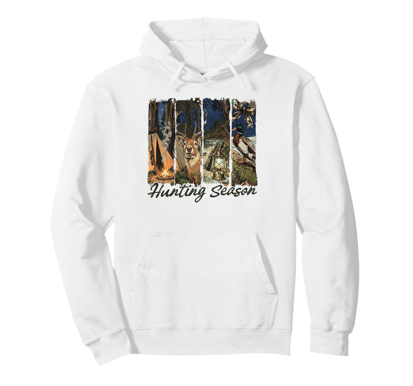 Deer Hunting Dad Lover Hunter Go Hoodie - Minimalist Print for Adults - T-Shirt, Sweatshirt, Hoodie