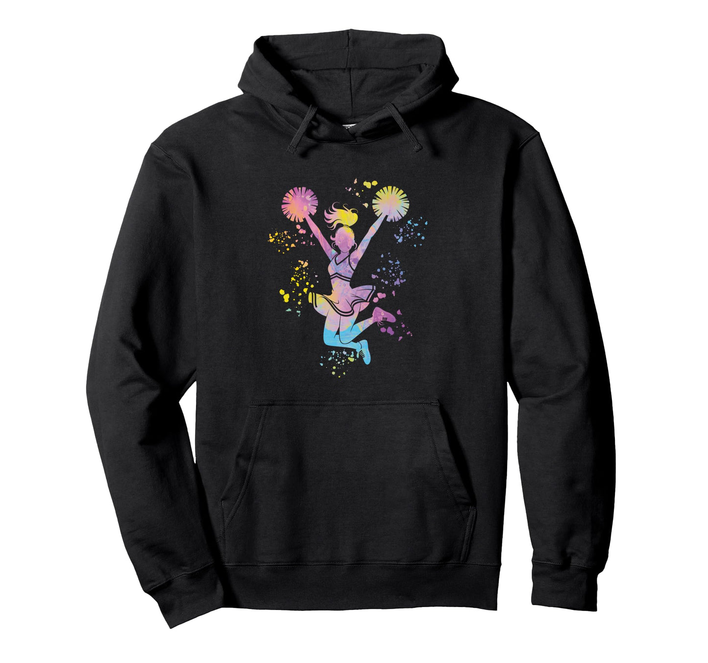 Cheerleader Cheer Mom Love Cheerleading Hoodie - Unique Graphic Men Women - T-Shirt, Sweatshirt, Hoodie