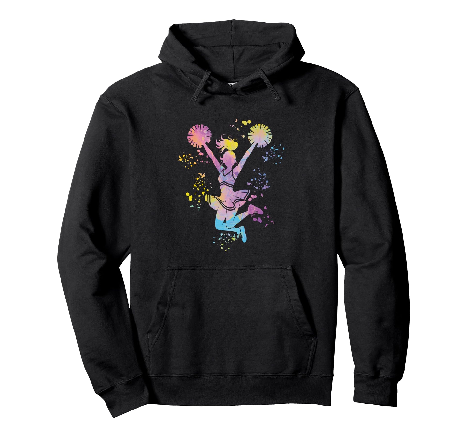 Cheerleader Cheer Mom Love Cheerleading Hoodie - Unique Graphic Men Women - T-Shirt, Sweatshirt, Hoodie