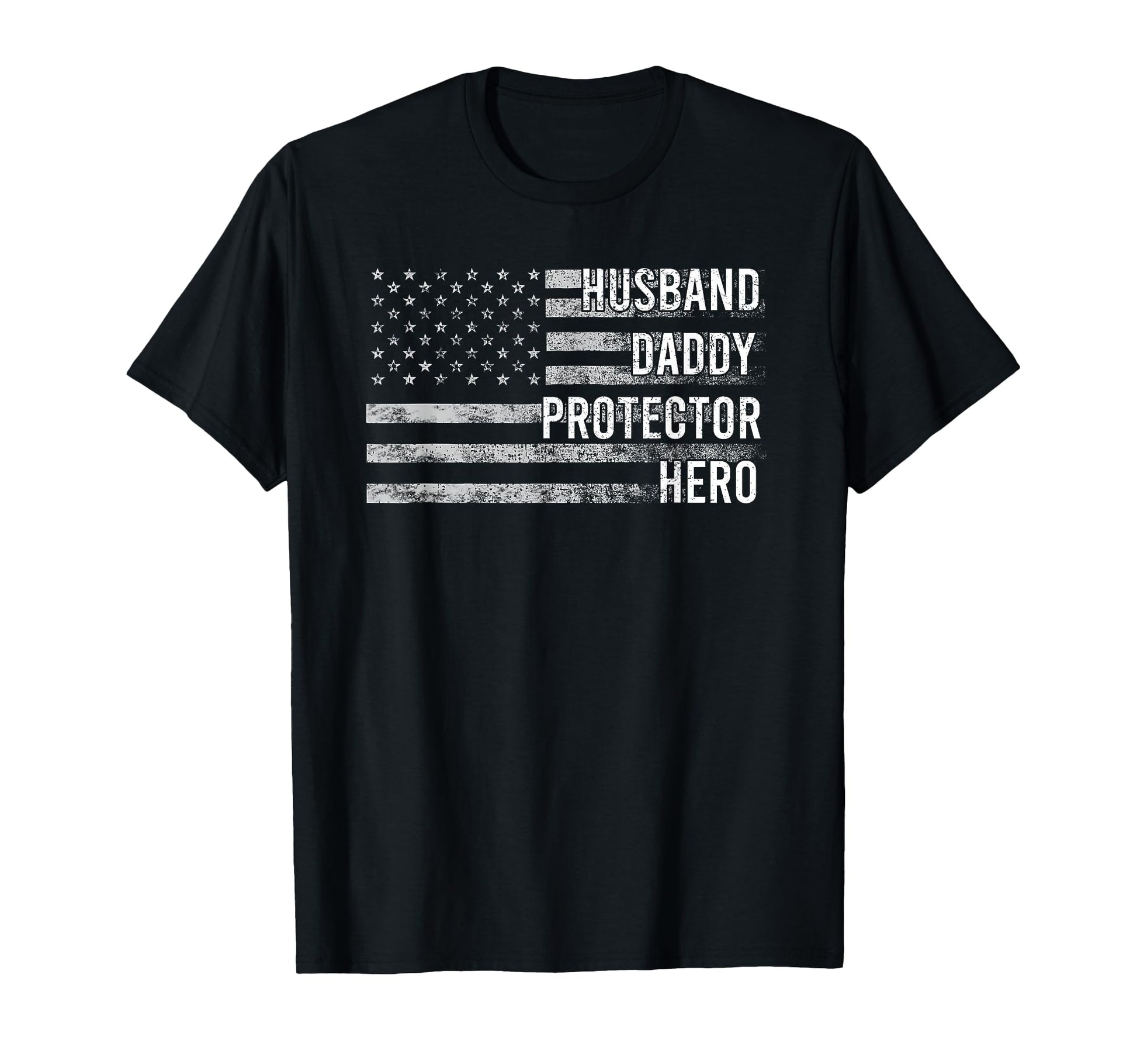 Mens Husband Daddy Protector Hero T-Shirt - Custom Art Print Unisex - T-Shirt, Sweatshirt, Hoodie