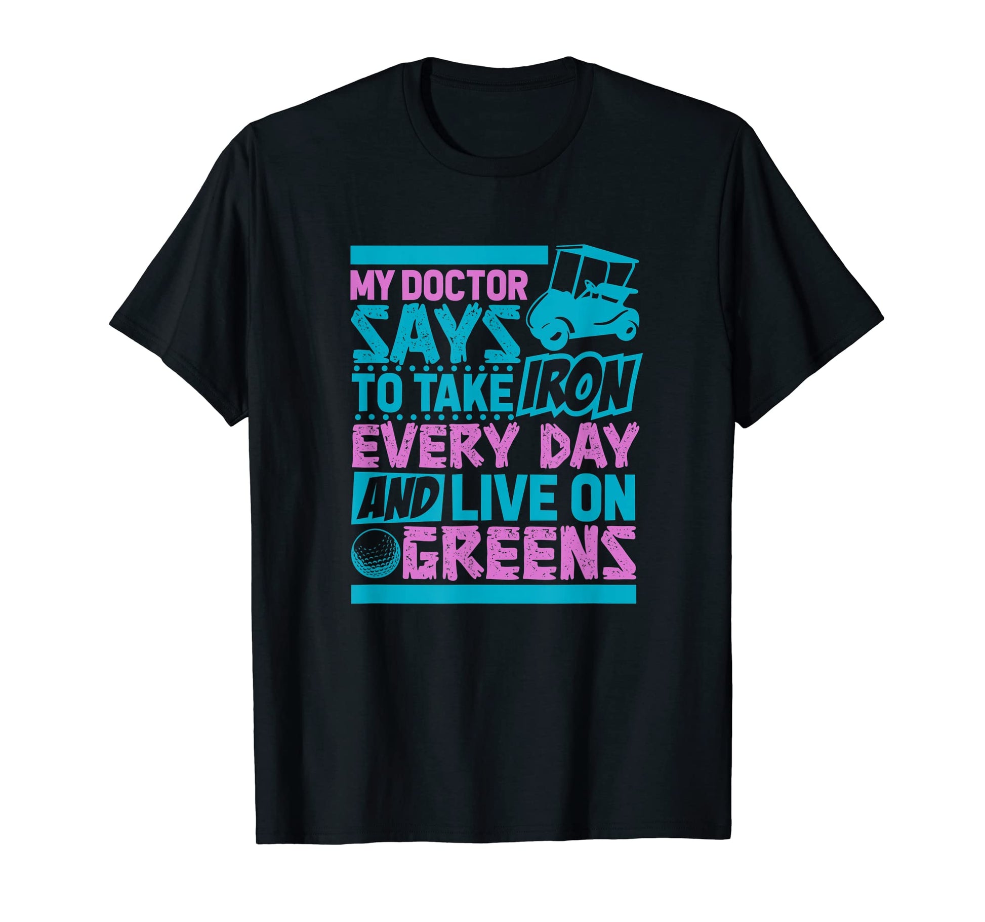 Golf Cart Golfer Costume Mens Golfing T-Shirt - Unique Graphic Men Women - T-Shirt, Sweatshirt, Hoodie
