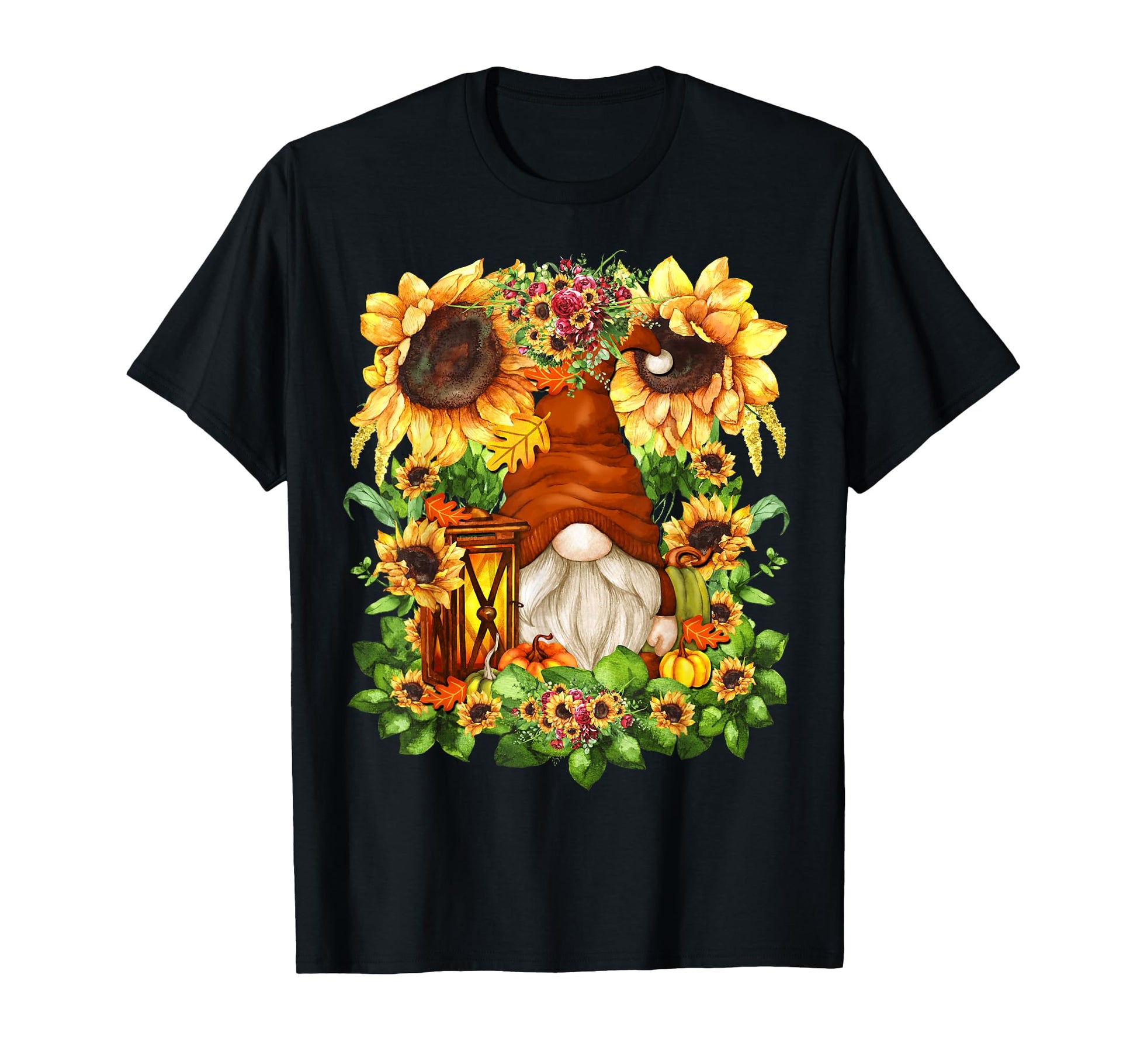 Autumn Gnome Camping Hiking Mom T-Shirt - Casual Everyday Wear Men Women - T-Shirt, Sweatshirt, Hoodie
