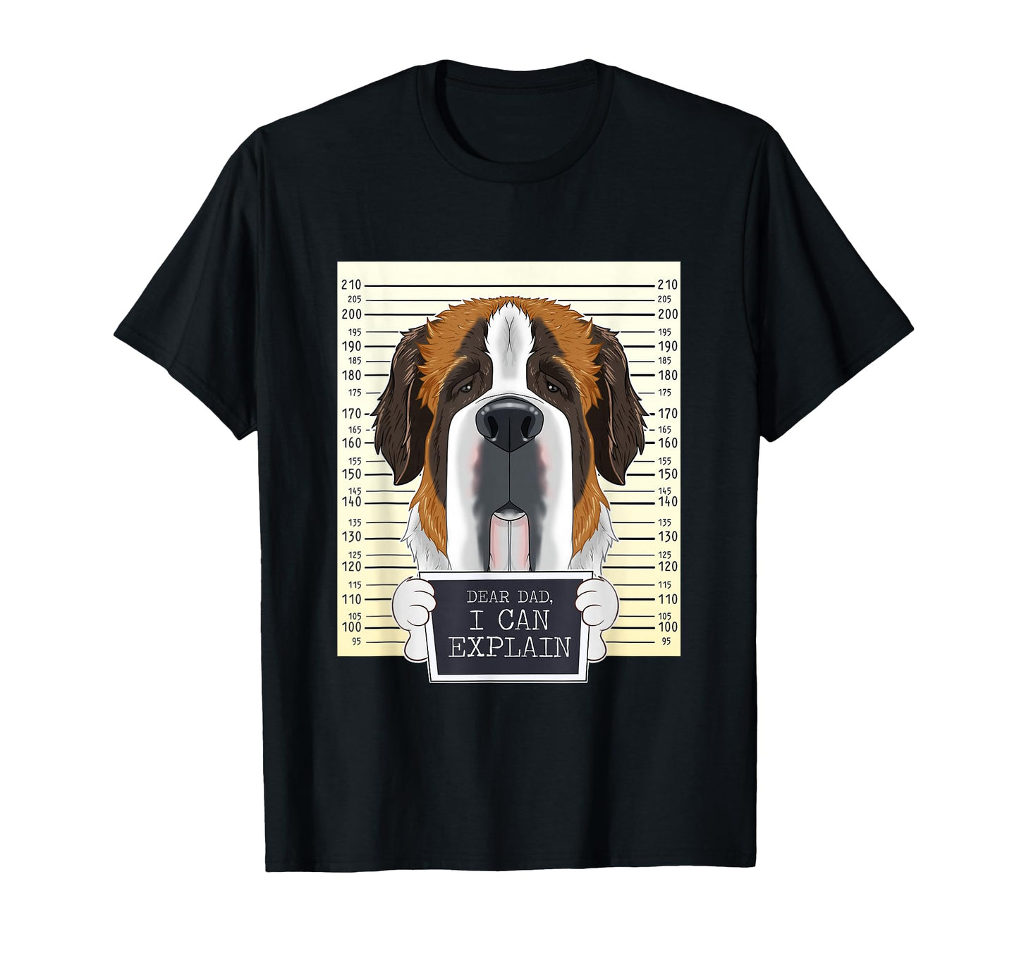 Dear Dad I Can Explain I Saint T-Shirt - Minimalist Print for Adults - T-Shirt, Sweatshirt, Hoodie