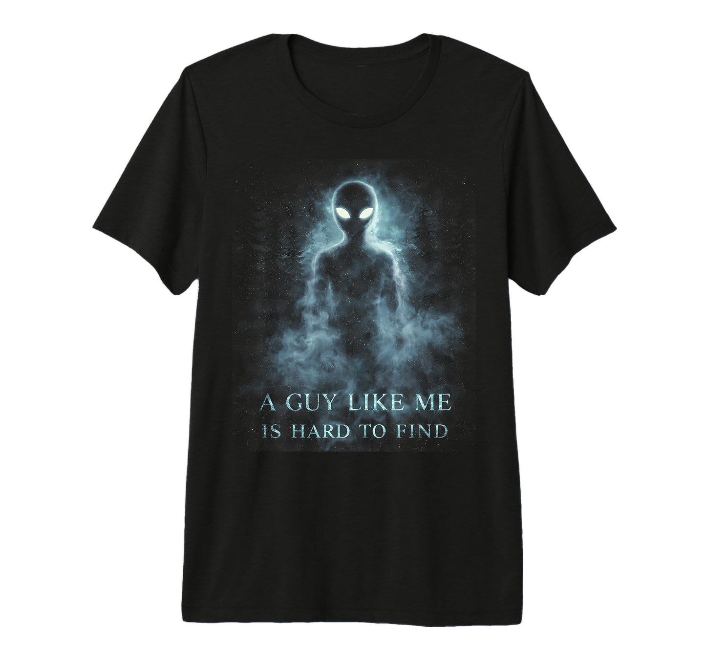 Funny Alien Sunset Forest Sci Fi Tri T-Shirt - Graphic Print Men Women - T-Shirt, Sweatshirt, Hoodie