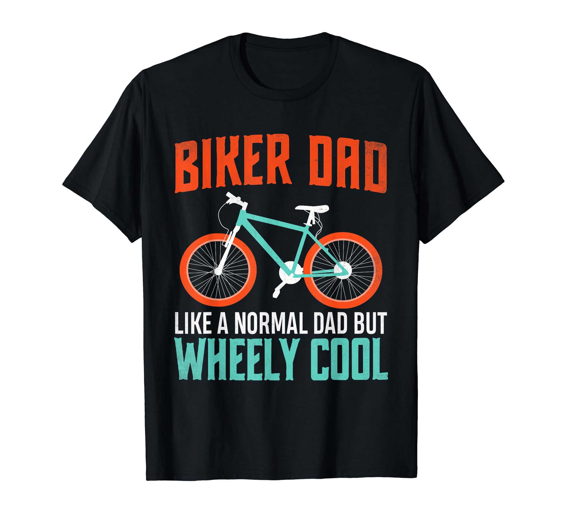 Im Biker Dad Fathers Day Wheely T-Shirt - Minimalist Print for Adults - T-Shirt, Sweatshirt, Hoodie