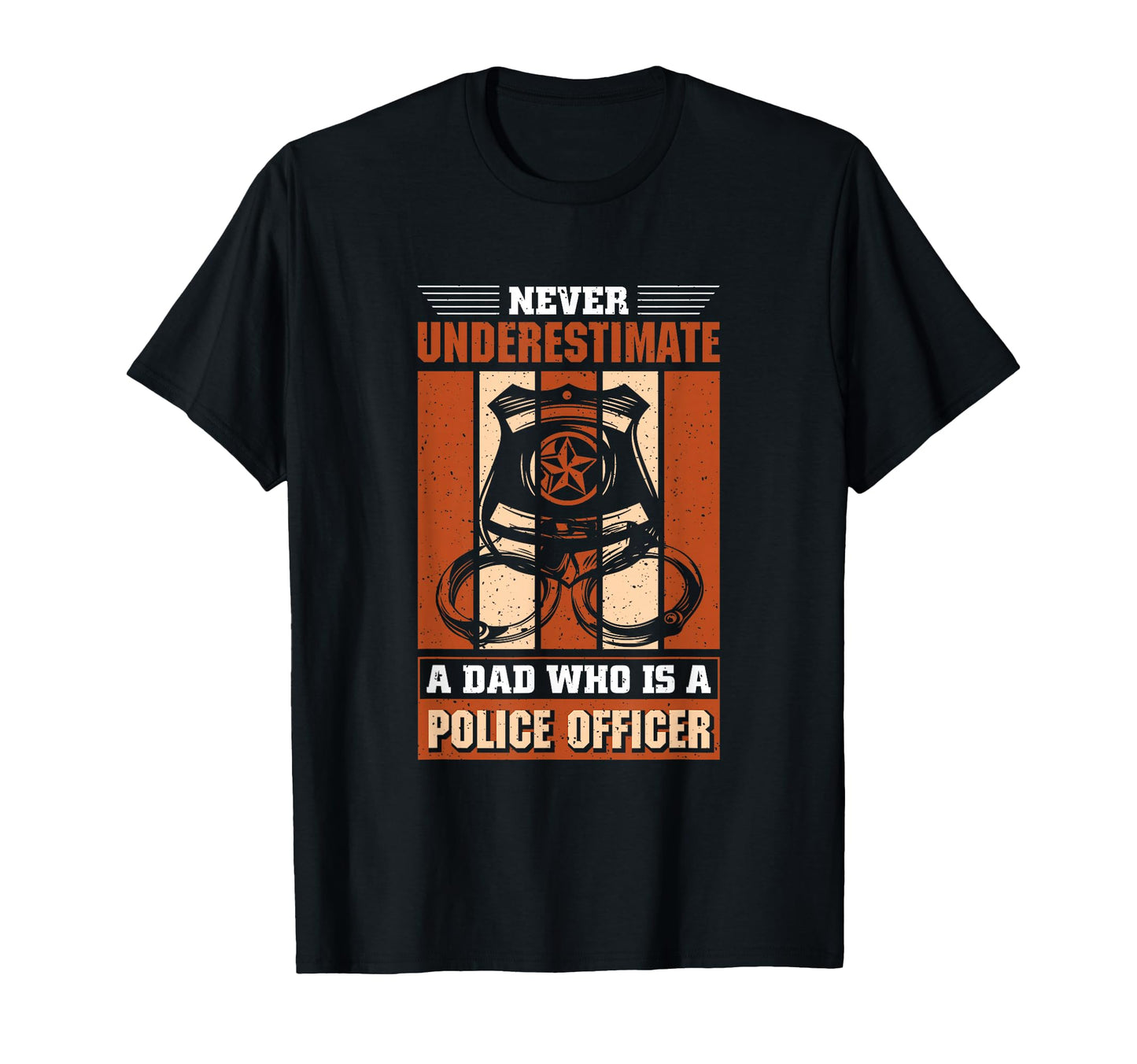 Thin Blue Line Dad Who Is Police T-Shirt - Fun Novelty Design Unisex - T-Shirt, Sweatshirt, Hoodie