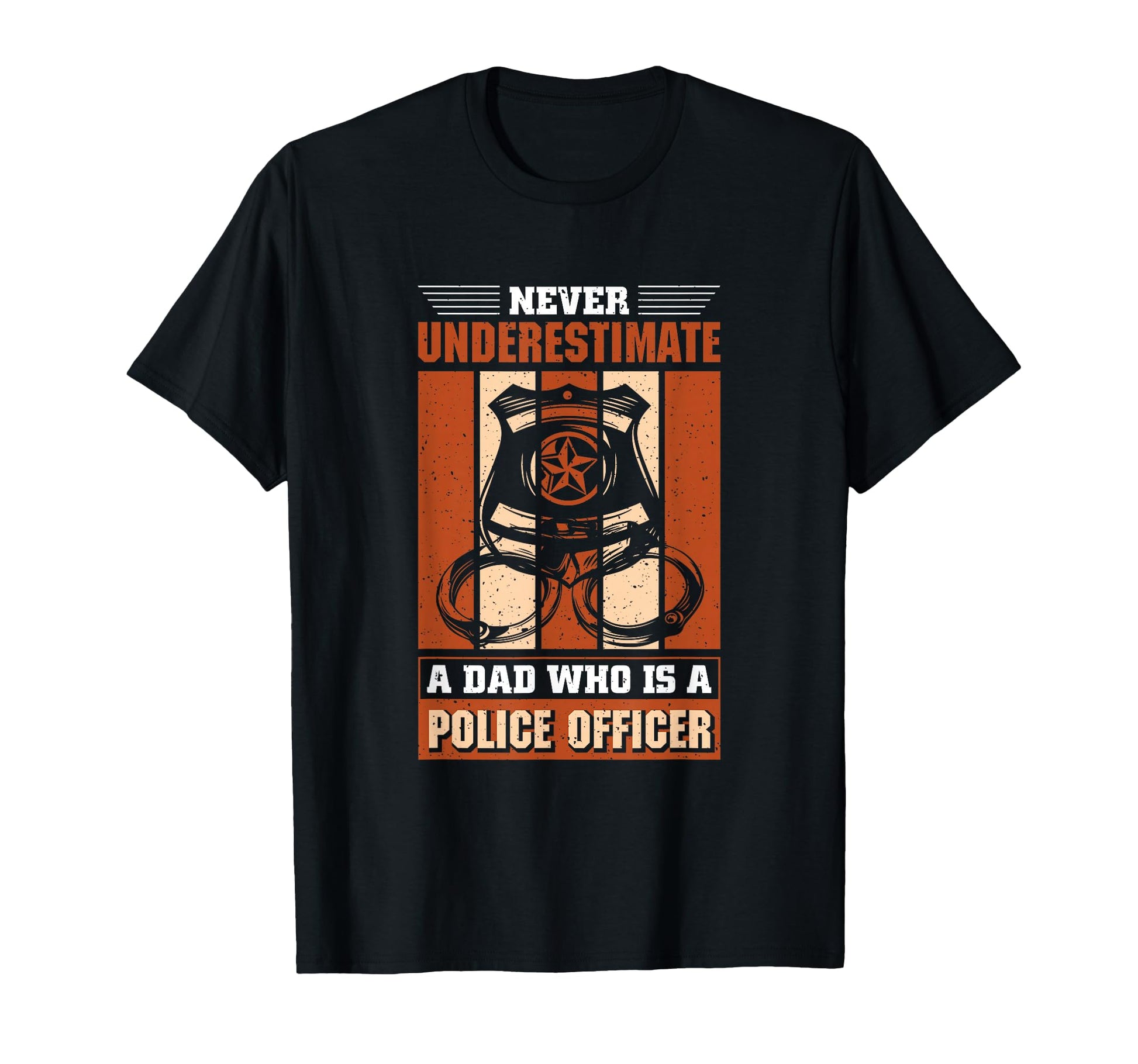 Thin Blue Line Dad Who Is Police T-Shirt - Fun Novelty Design Unisex - T-Shirt, Sweatshirt, Hoodie