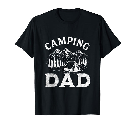 Camping Dad Mountain Outdoor Camper T-Shirt - Streetwear Style Men Women - T-Shirt, Sweatshirt, Hoodie