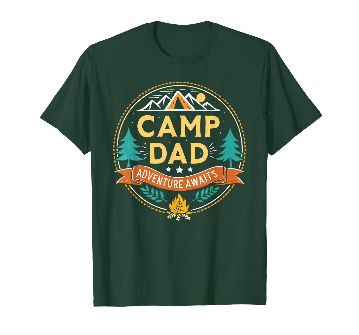 Nature Dad Camping Dad Fathers Day T-Shirt - Casual Everyday Wear Unisex - T-Shirt, Sweatshirt, Hoodie
