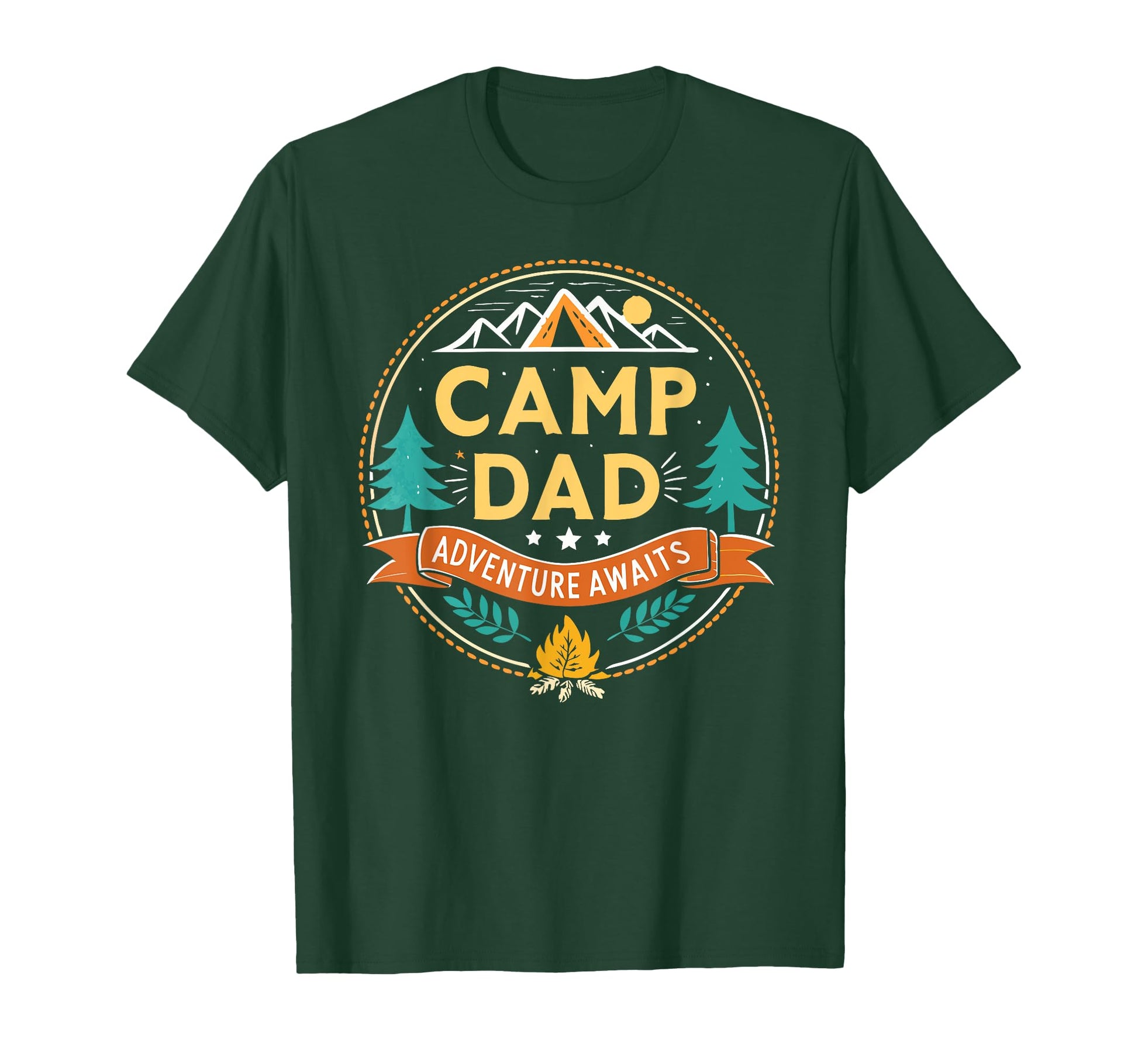 Nature Dad Camping Dad Fathers Day T-Shirt - Casual Everyday Wear Unisex - T-Shirt, Sweatshirt, Hoodie