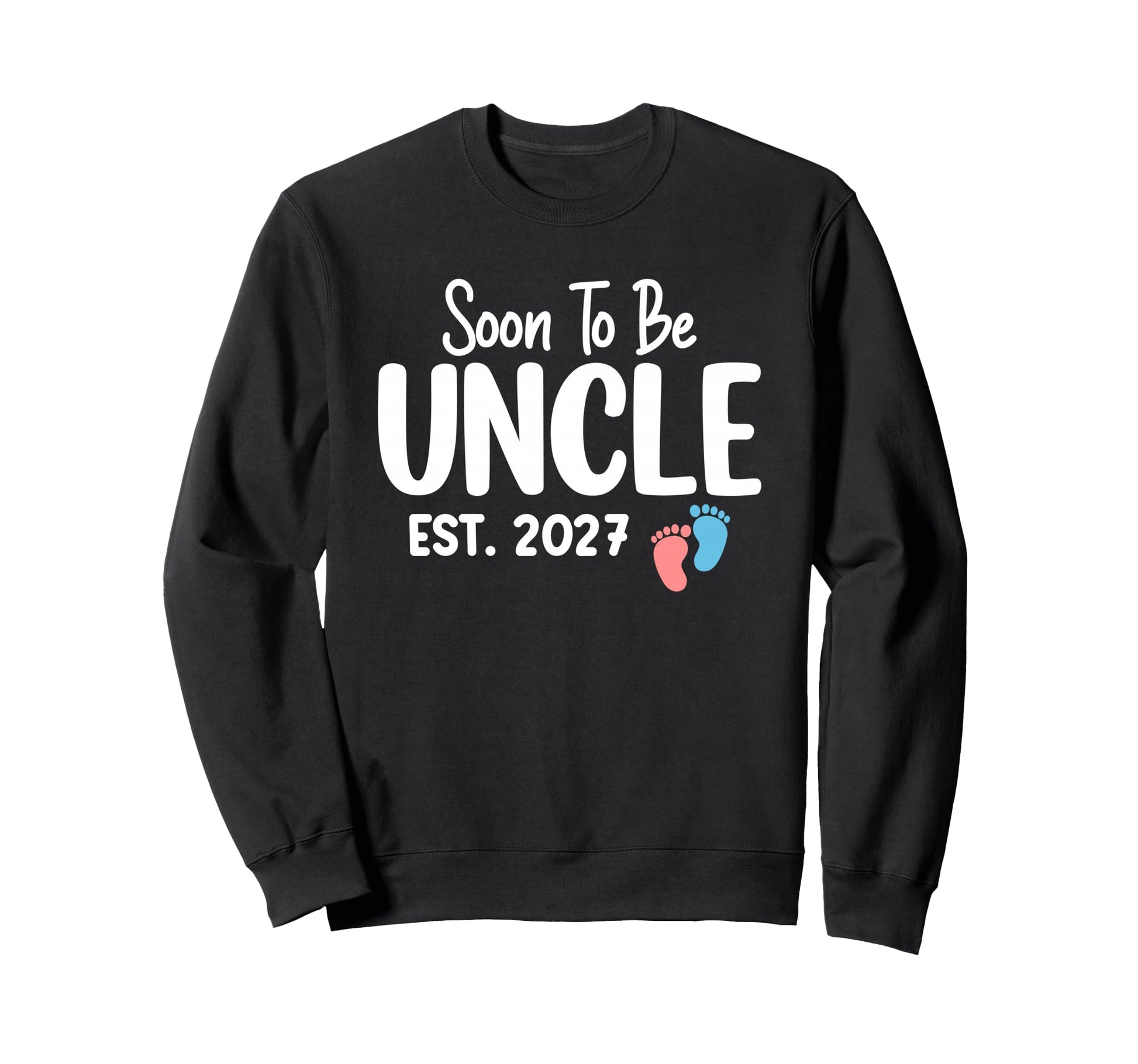 Soon To Be Uncle Est 2027 Funny Sweatshirt - Custom Art Print for Adults - T-Shirt, Sweatshirt, Hoodie