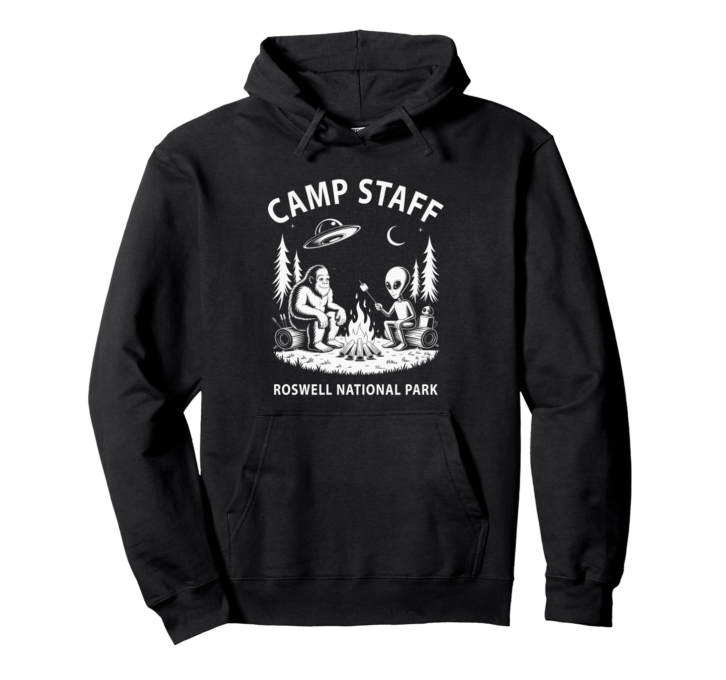Camp Staff Roswell National Park Hoodie - Fun Novelty Design Men Women - T-Shirt, Sweatshirt, Hoodie