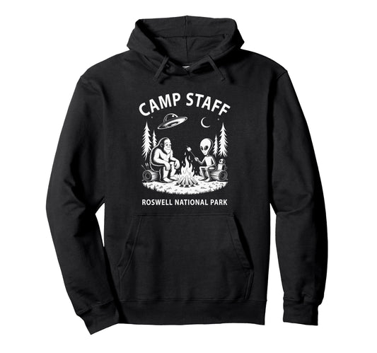 Camp Staff Roswell National Park Hoodie - Fun Novelty Design Men Women - T-Shirt, Sweatshirt, Hoodie