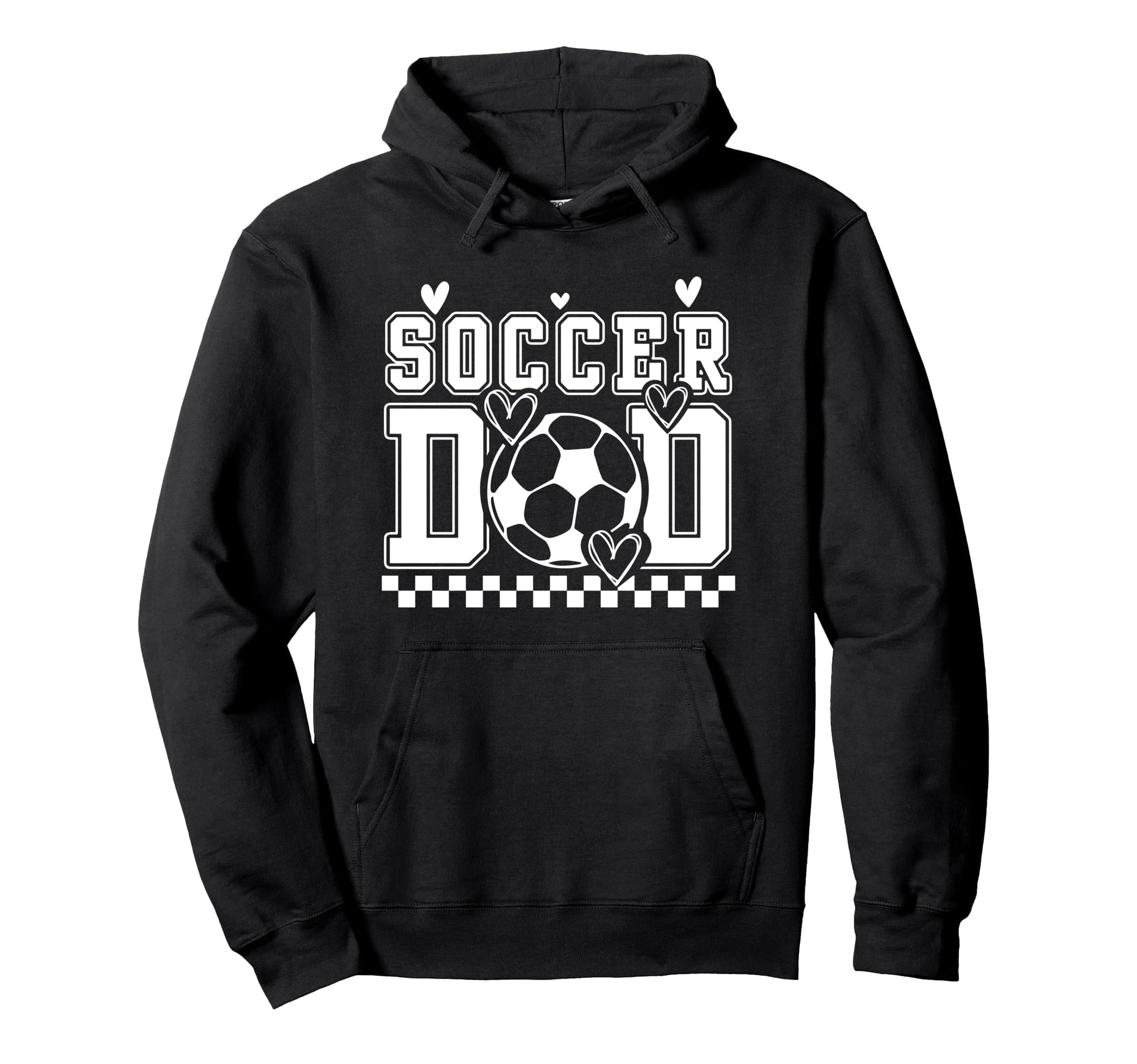Soccer Dad Football Dad Sport Day Dad Hoodie - Trendy Graphic for Adults - T-Shirt, Sweatshirt, Hoodie