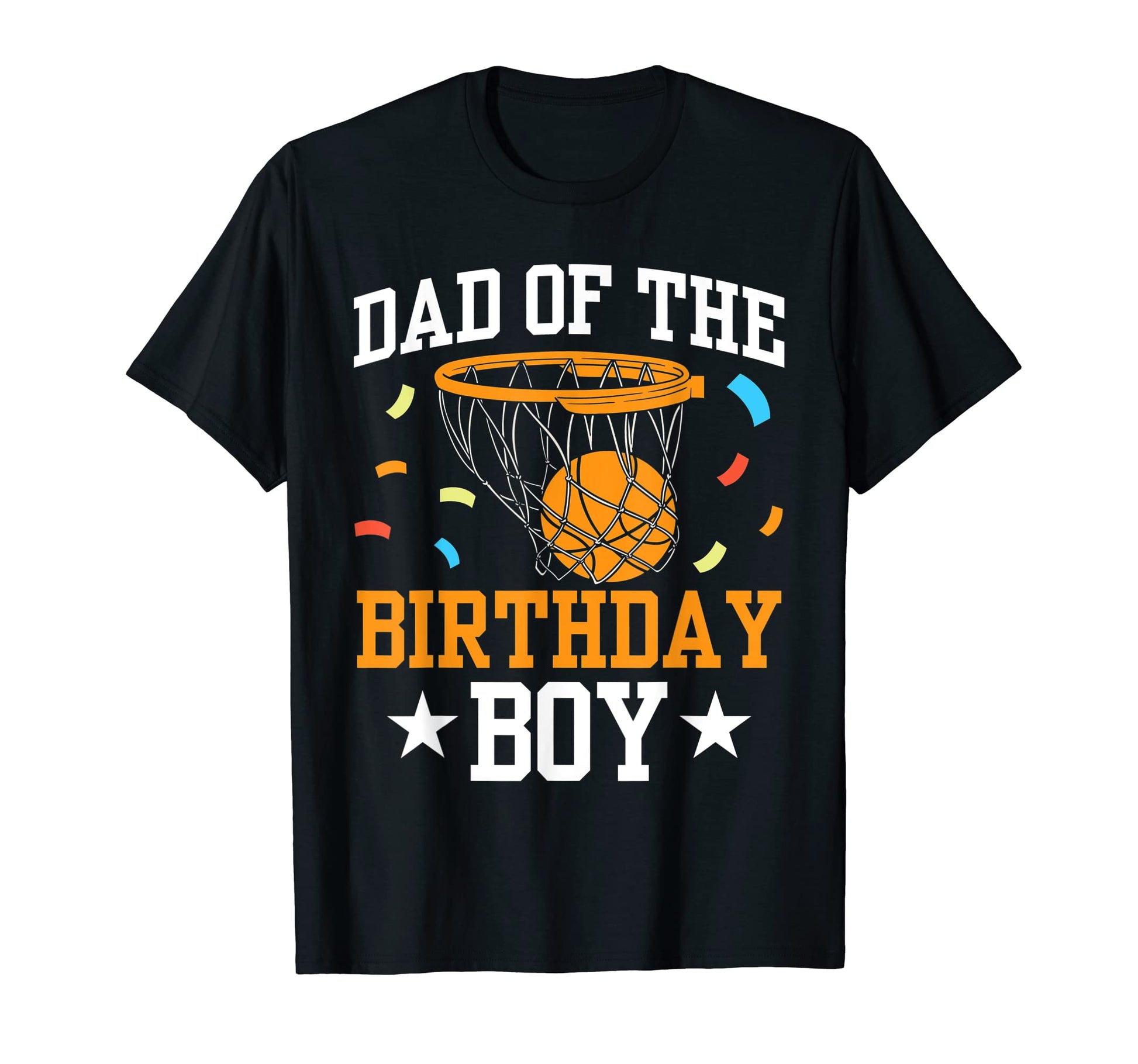 Dad Birthday Basketball Family Love T-Shirt - Custom Art Print Men Women - T-Shirt, Sweatshirt, Hoodie