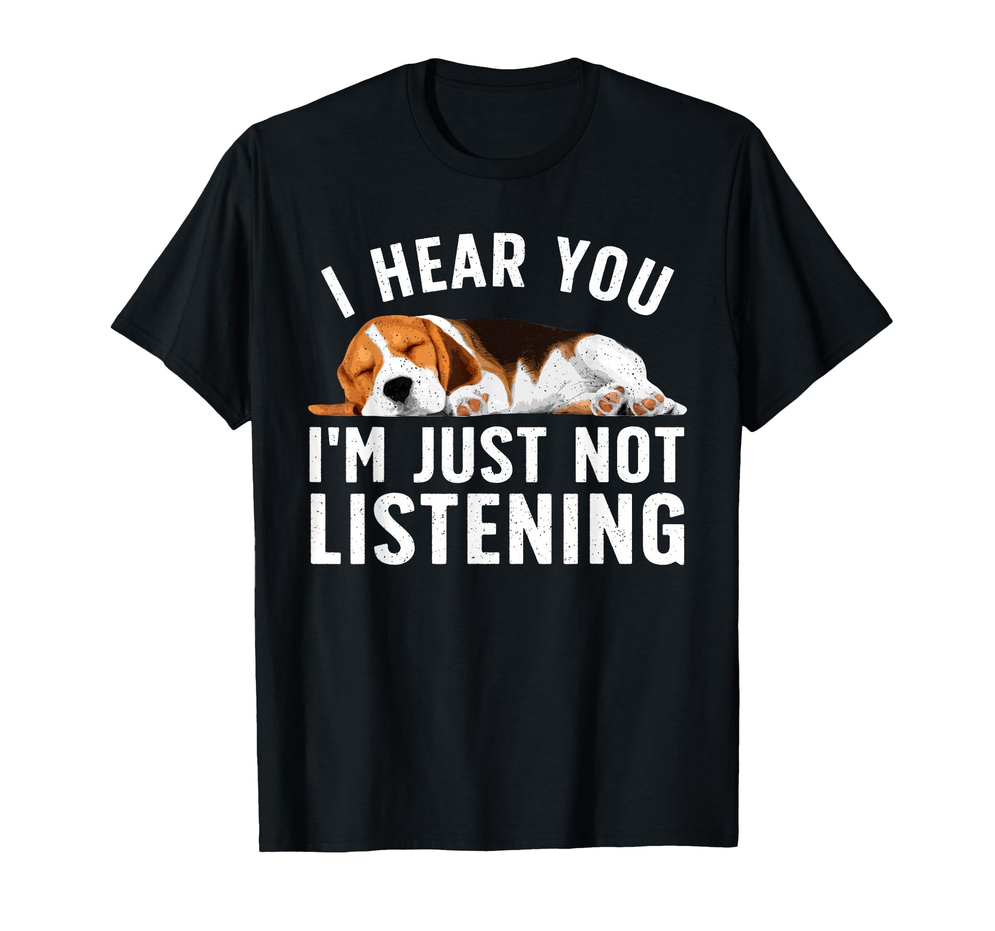 Funny Beagle Dad Mom Beagle Dog T-Shirt - Minimalist Print for Adults - T-Shirt, Sweatshirt, Hoodie