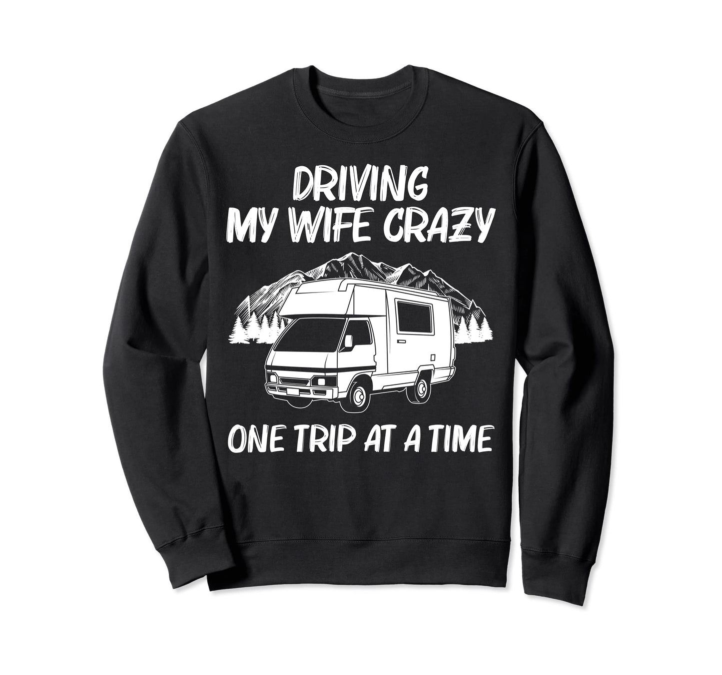 Camping Dad Camper Hiking Outdoor Sweatshirt - Aesthetic Graphic Men Women - T-Shirt, Sweatshirt, Hoodie