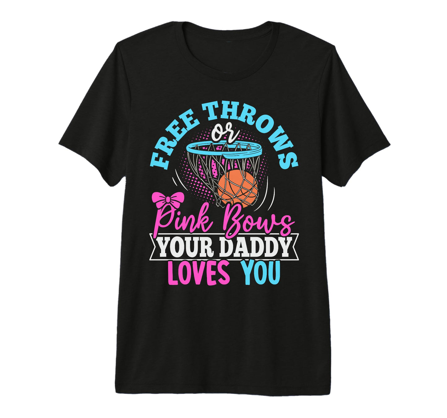 Mens Gender Reveal Basketball T-Shirt - Trendy Graphic Men Women - T-Shirt, Sweatshirt, Hoodie