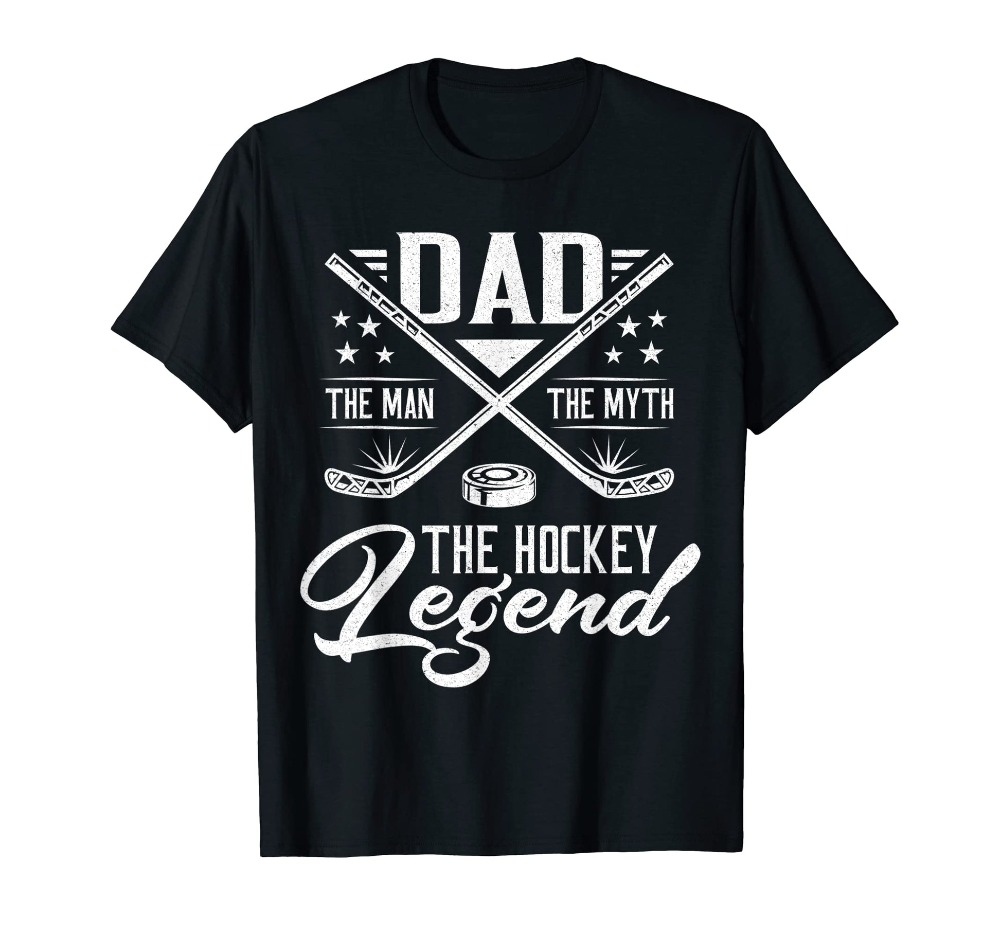 Dad Myth Hockey Legend Fathers Day Dad T-Shirt - Streetwear Style Unisex - T-Shirt, Sweatshirt, Hoodie