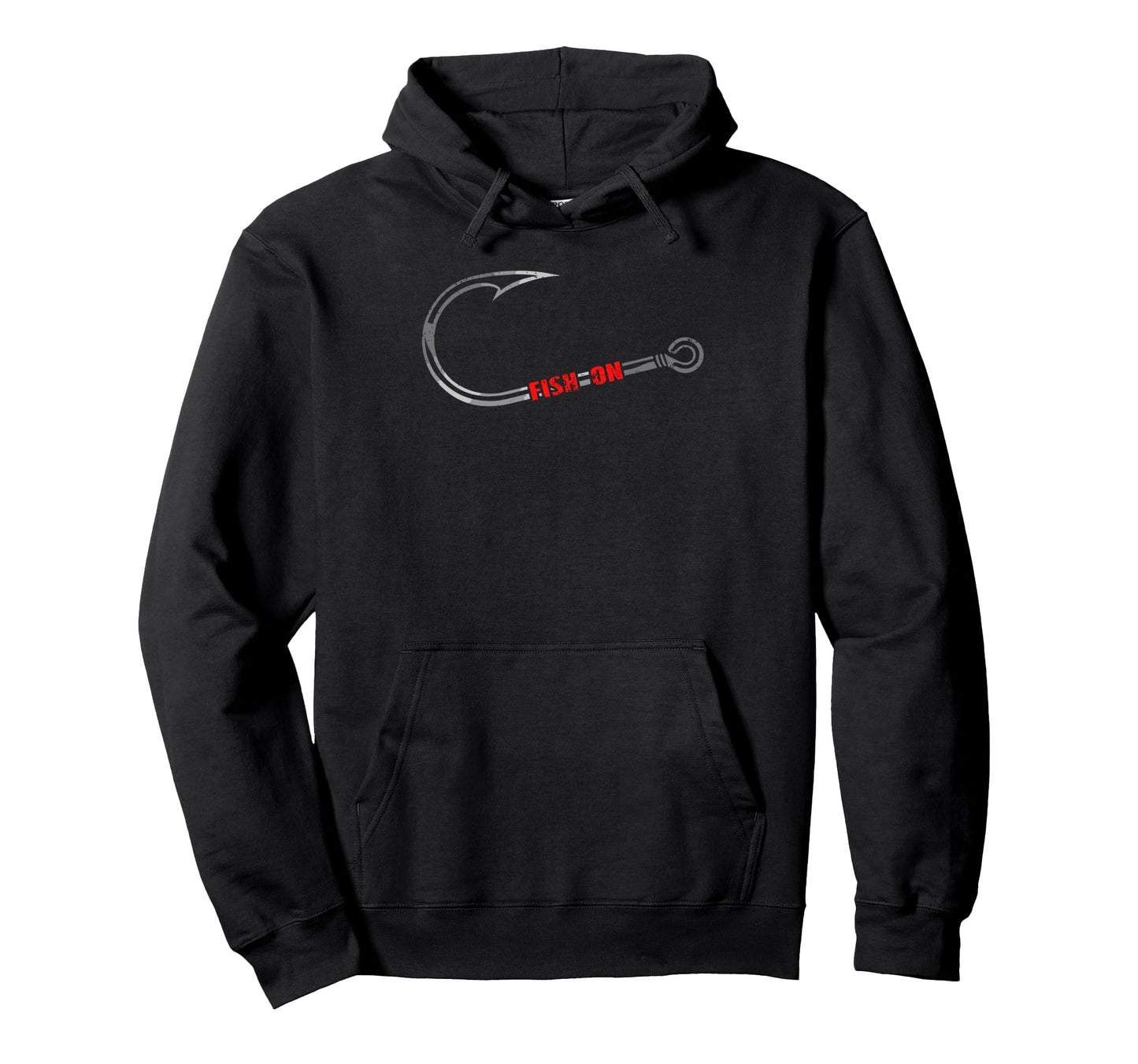 Fish Fishing Hook Fish Fun Fisherman Hoodie - Aesthetic Graphic Unisex - T-Shirt, Sweatshirt, Hoodie