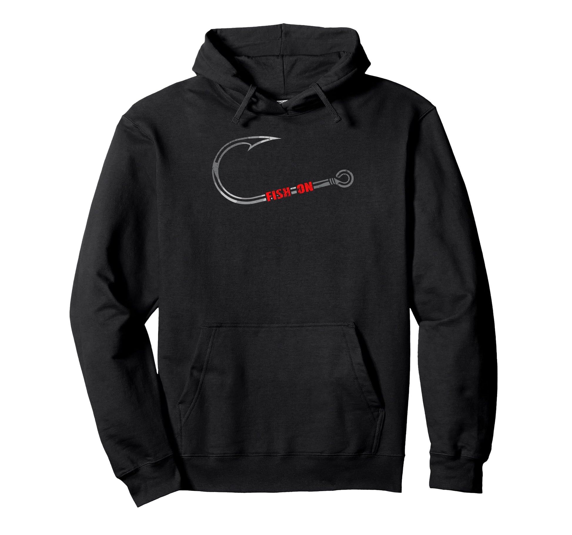 Fish Fishing Hook Fish Fun Fisherman Hoodie - Aesthetic Graphic Unisex - T-Shirt, Sweatshirt, Hoodie