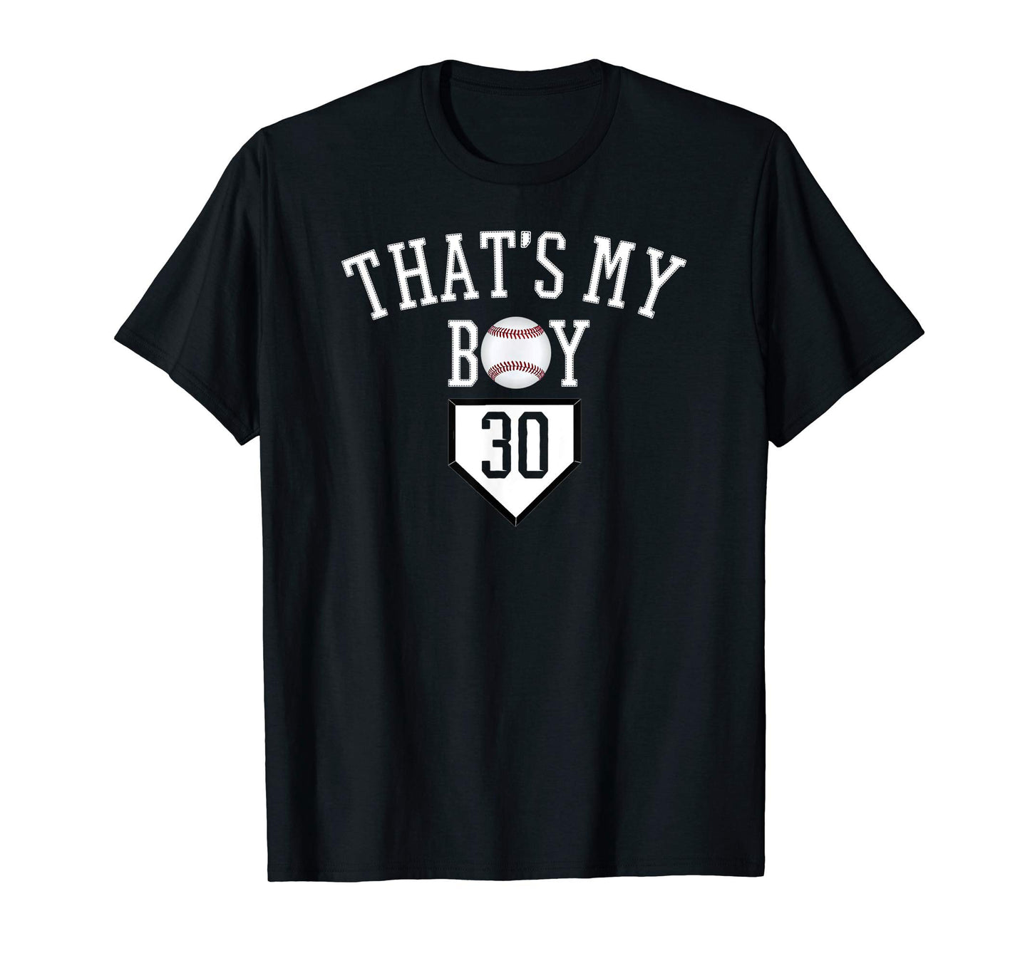 30 Thats My Baseball Number Jersey Dad T-Shirt - Trendy Graphic Men Women - T-Shirt, Sweatshirt, Hoodie