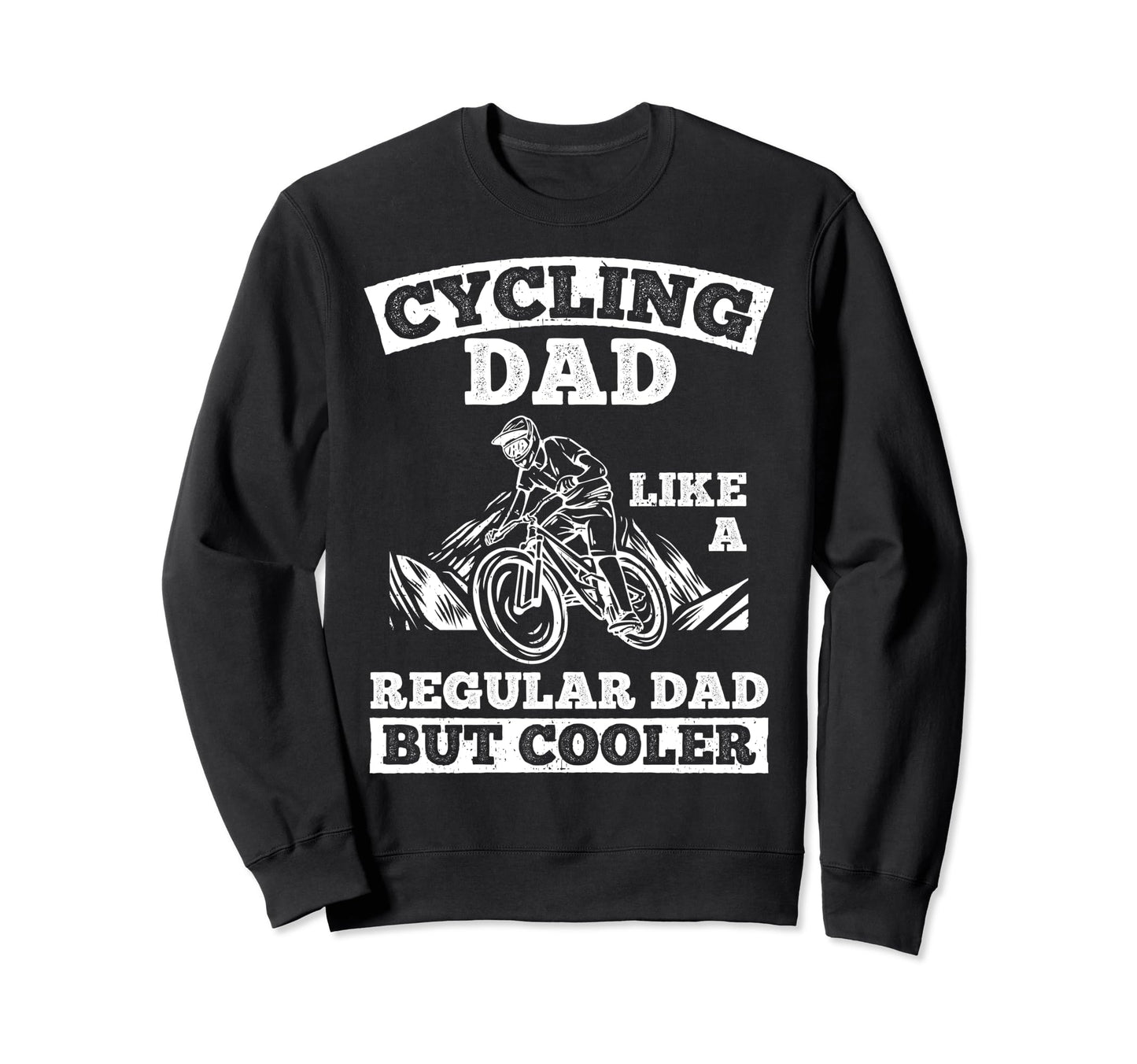 Biker Cyclist Cycling Family Sweatshirt - Aesthetic Graphic Men Women - T-Shirt, Sweatshirt, Hoodie