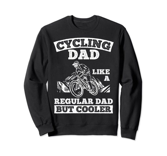 Biker Cyclist Cycling Family Sweatshirt - Aesthetic Graphic Men Women - T-Shirt, Sweatshirt, Hoodie