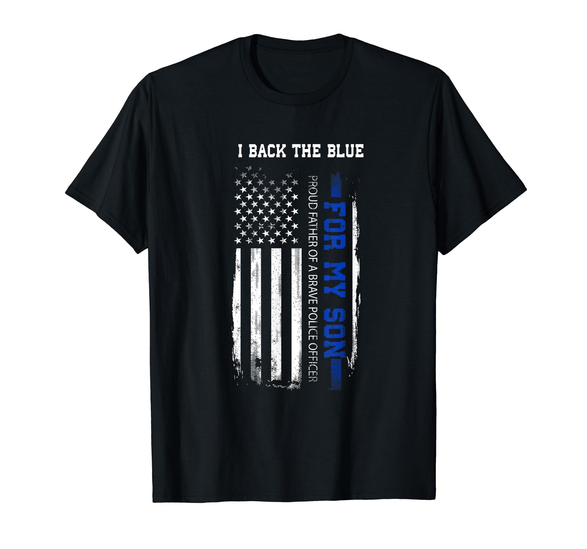 I Back Blue My Son Thin Blue T-Shirt - Casual Everyday Wear for Adults - T-Shirt, Sweatshirt, Hoodie