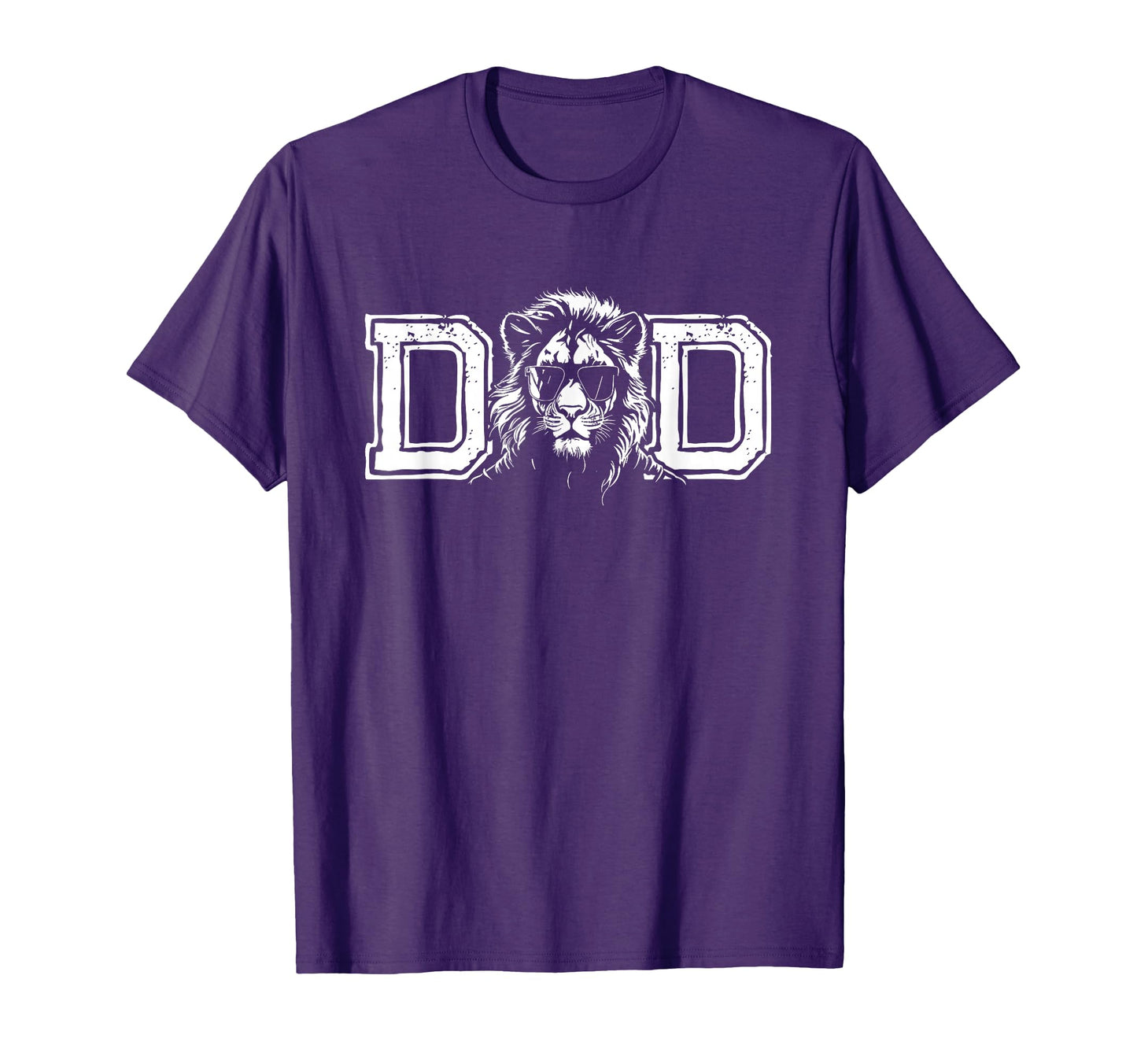 Mens Dad Awesome Lion King Sunglasses T-Shirt - Aesthetic Graphic Unisex - T-Shirt, Sweatshirt, Hoodie