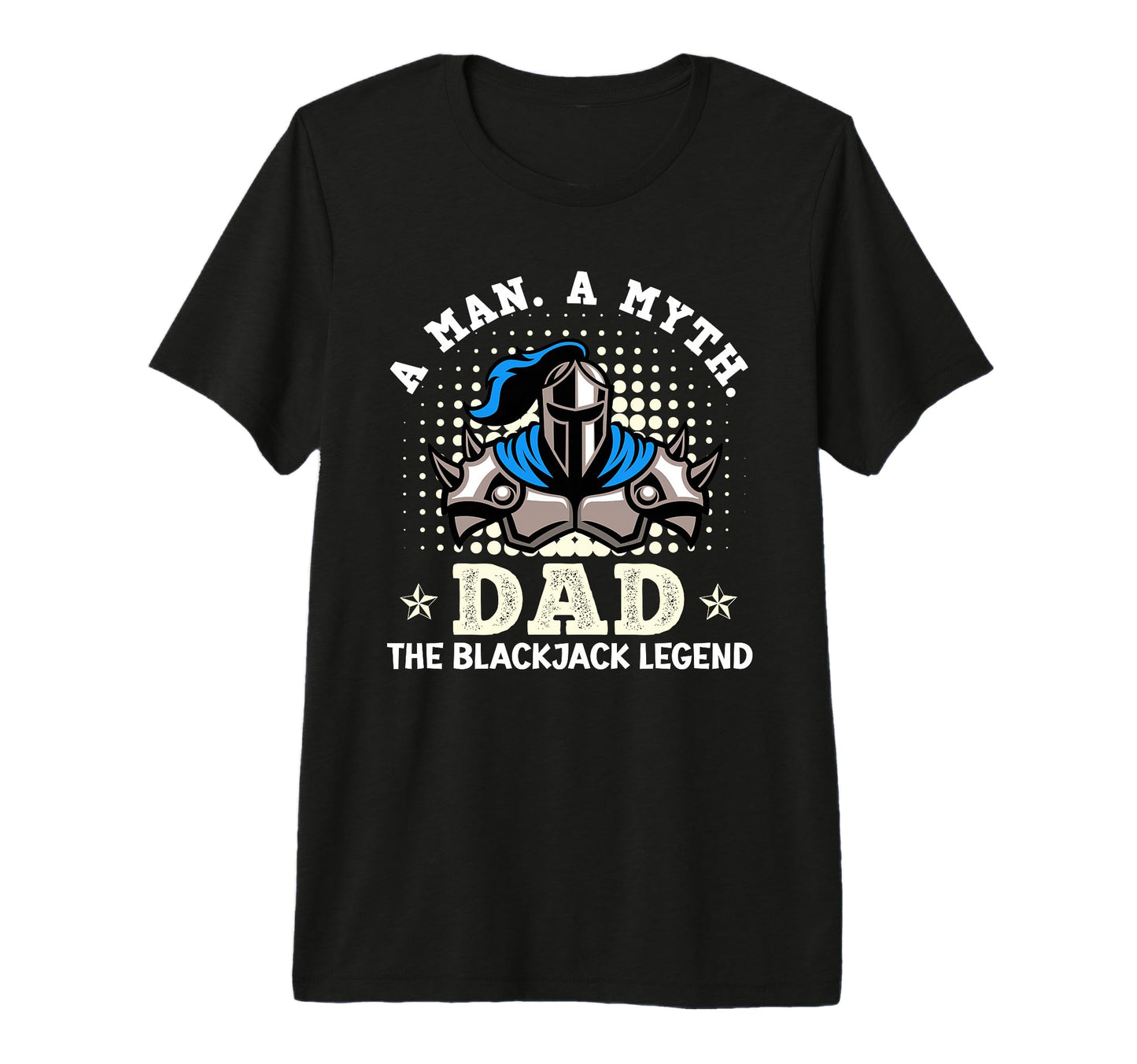 Blackjack Casino Myth Dad Blackjack T-Shirt - Aesthetic Graphic for Adults - T-Shirt, Sweatshirt, Hoodie