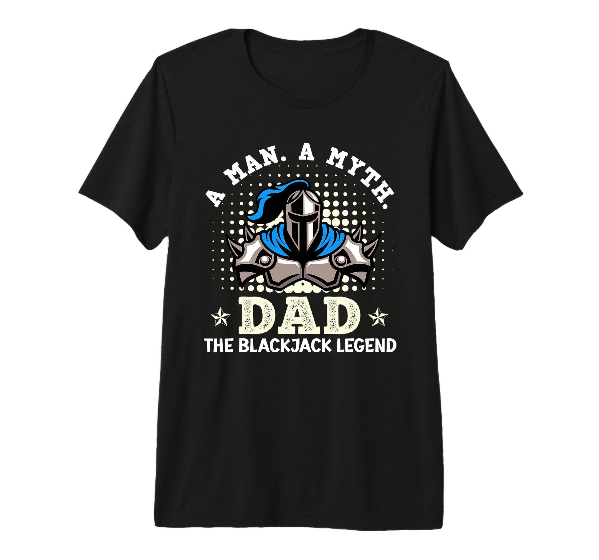 Blackjack Casino Myth Dad Blackjack T-Shirt - Aesthetic Graphic for Adults - T-Shirt, Sweatshirt, Hoodie