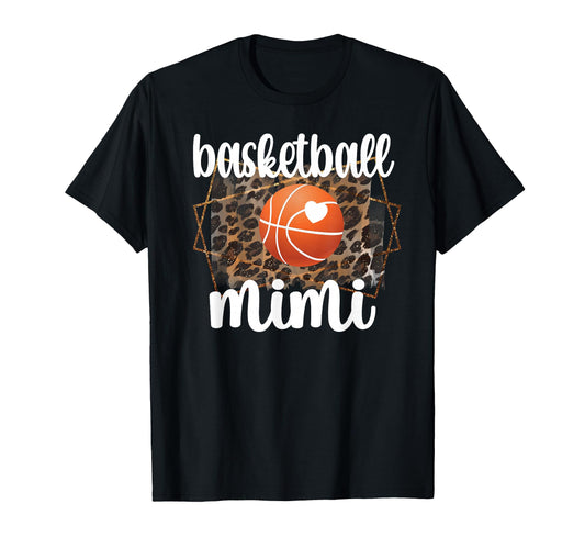 Basketball Mimi Grandma Mimi T-Shirt - Novelty Apparel Men Women - T-Shirt, Sweatshirt, Hoodie