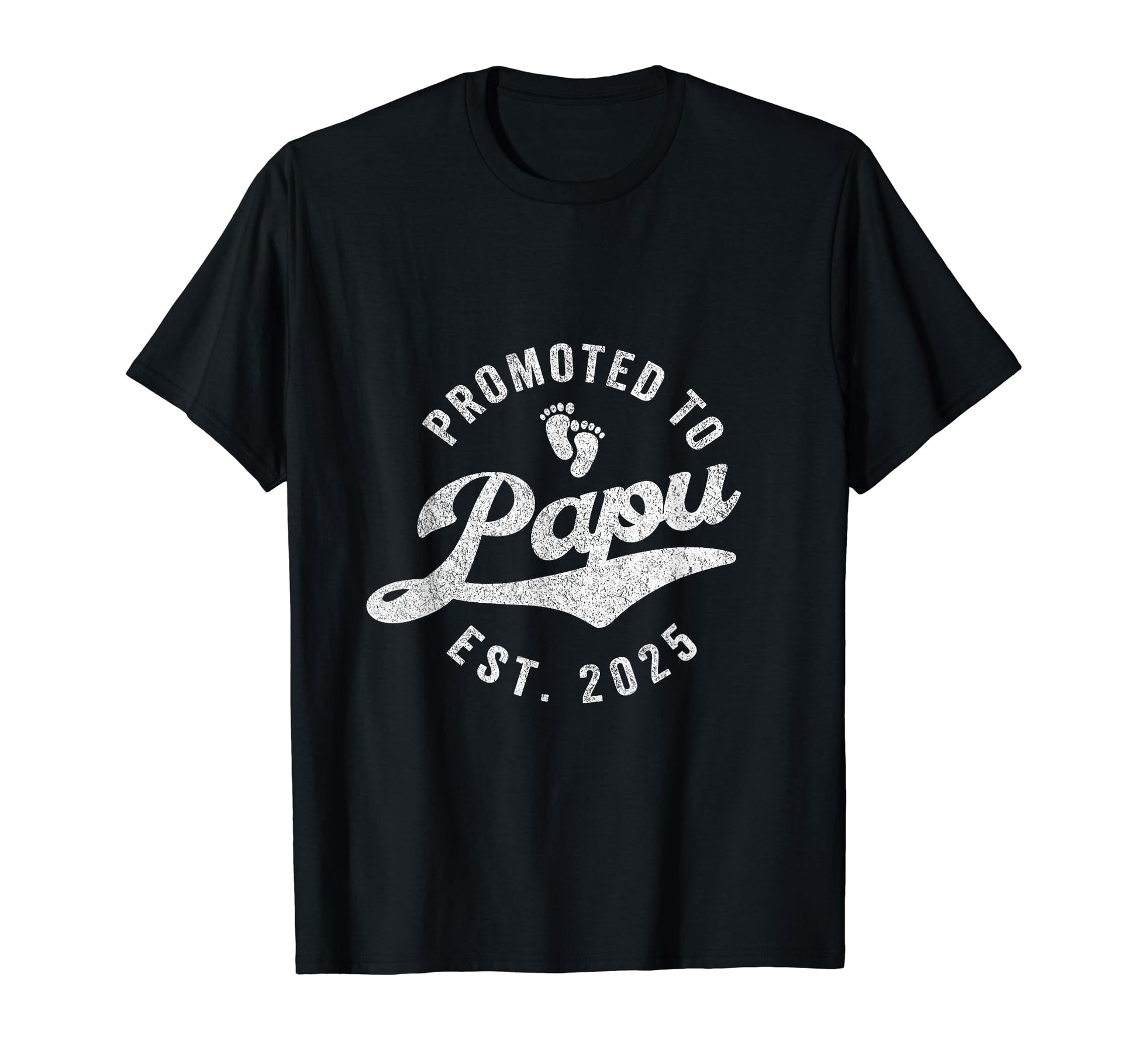 Promoted To Papu Est 2025 Greek Grandpa T-Shirt - Graphic Print for Adults - T-Shirt, Sweatshirt, Hoodie