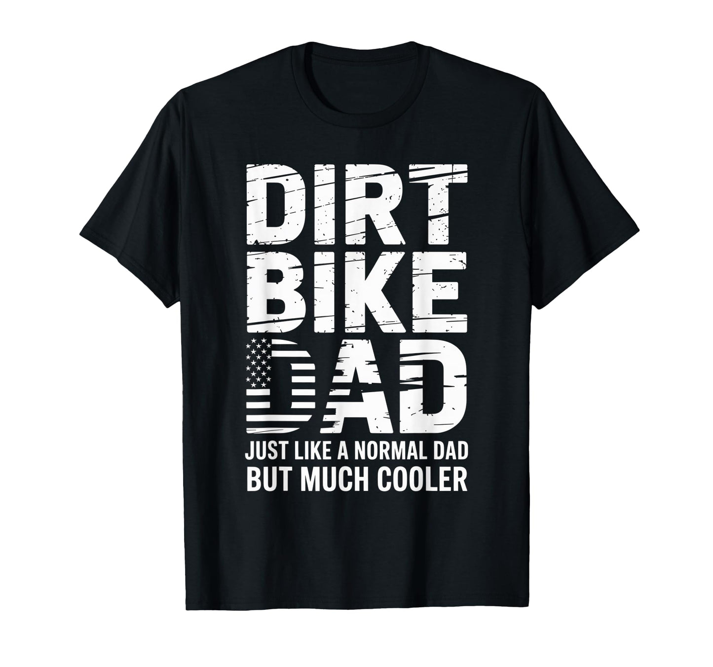 Dirt Bike Dad Motorcycle Funny T-Shirt - Minimalist Print Men Women - T-Shirt, Sweatshirt, Hoodie