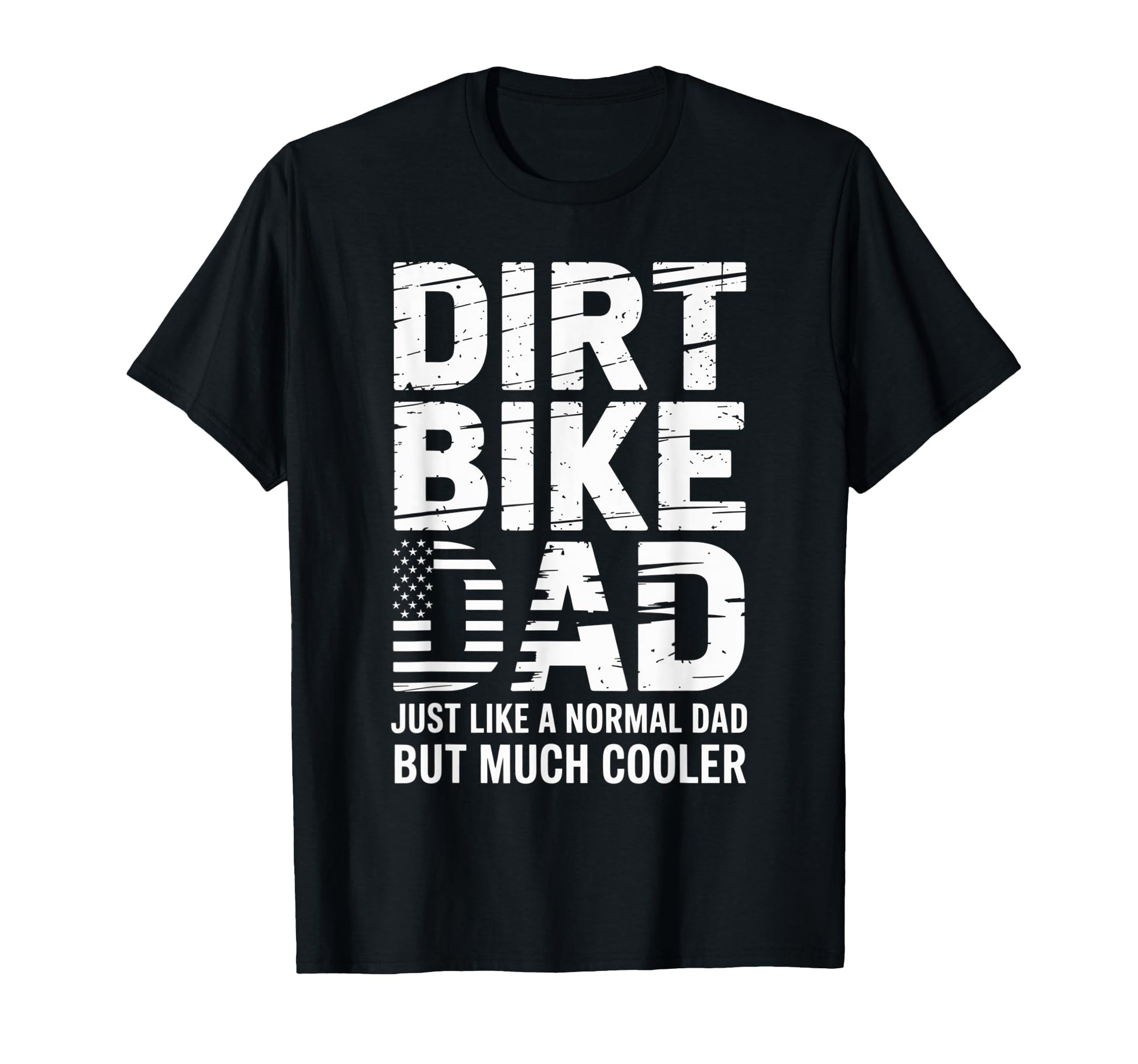 Dirt Bike Dad Motorcycle Funny T-Shirt - Minimalist Print Men Women - T-Shirt, Sweatshirt, Hoodie