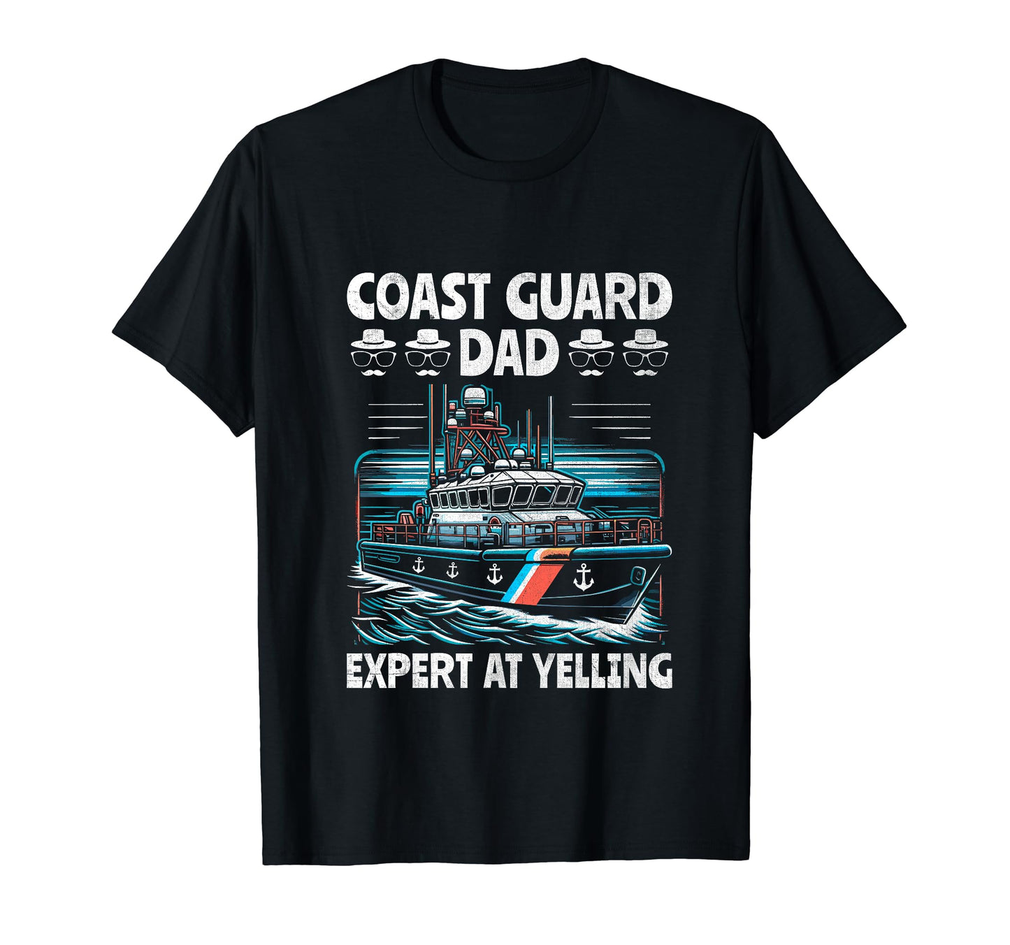 Coast Guard Dad Funny Proud Uscg T-Shirt - Casual Everyday Wear for Adults - T-Shirt, Sweatshirt, Hoodie