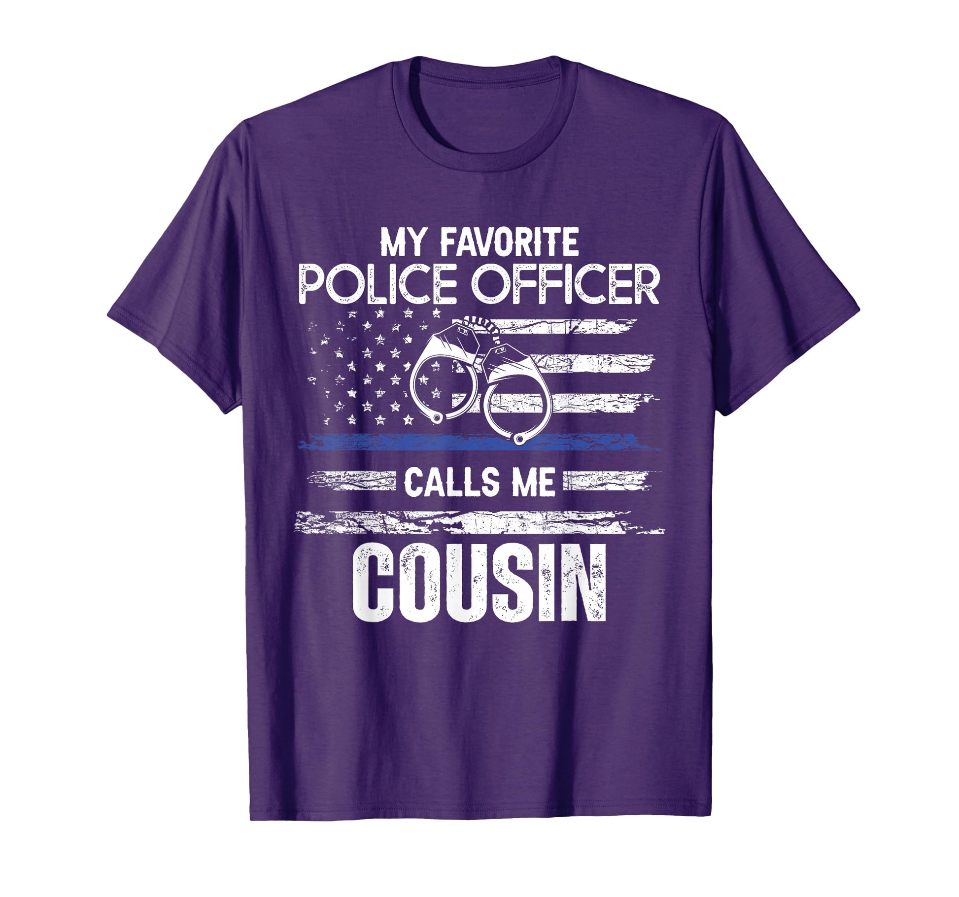 My Favorite Police Officer Calls Me T-Shirt - Graphic Print Men Women - T-Shirt, Sweatshirt, Hoodie