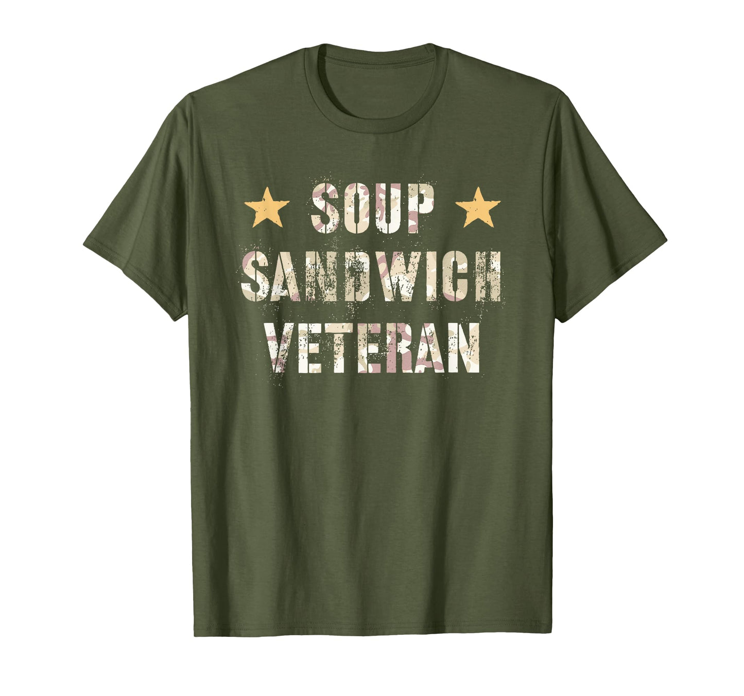 Sarcastic Soup Sandwich Veteran Proud T-Shirt - Streetwear Style Men Women - T-Shirt, Sweatshirt, Hoodie