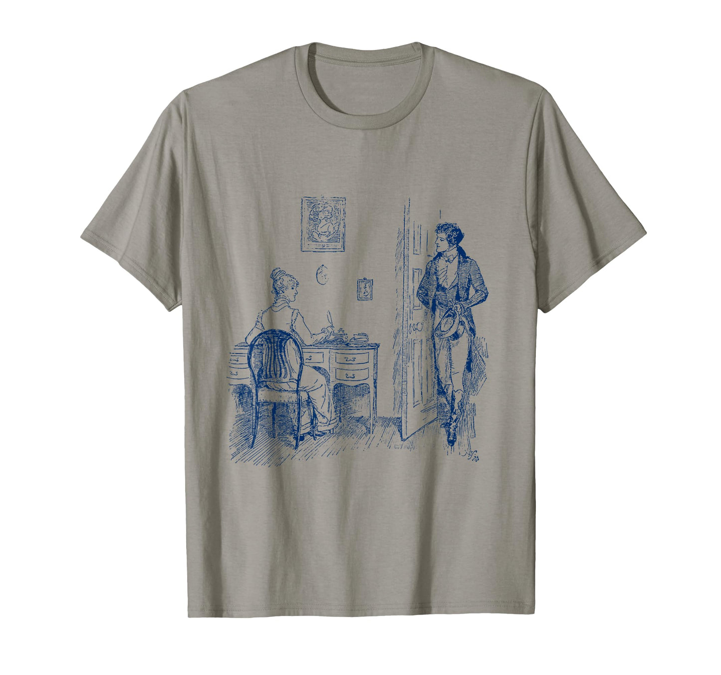 Pride And Prejudice Jane Austen Mr Darcy T-Shirt - Graphic Print for Adults - T-Shirt, Sweatshirt, Hoodie