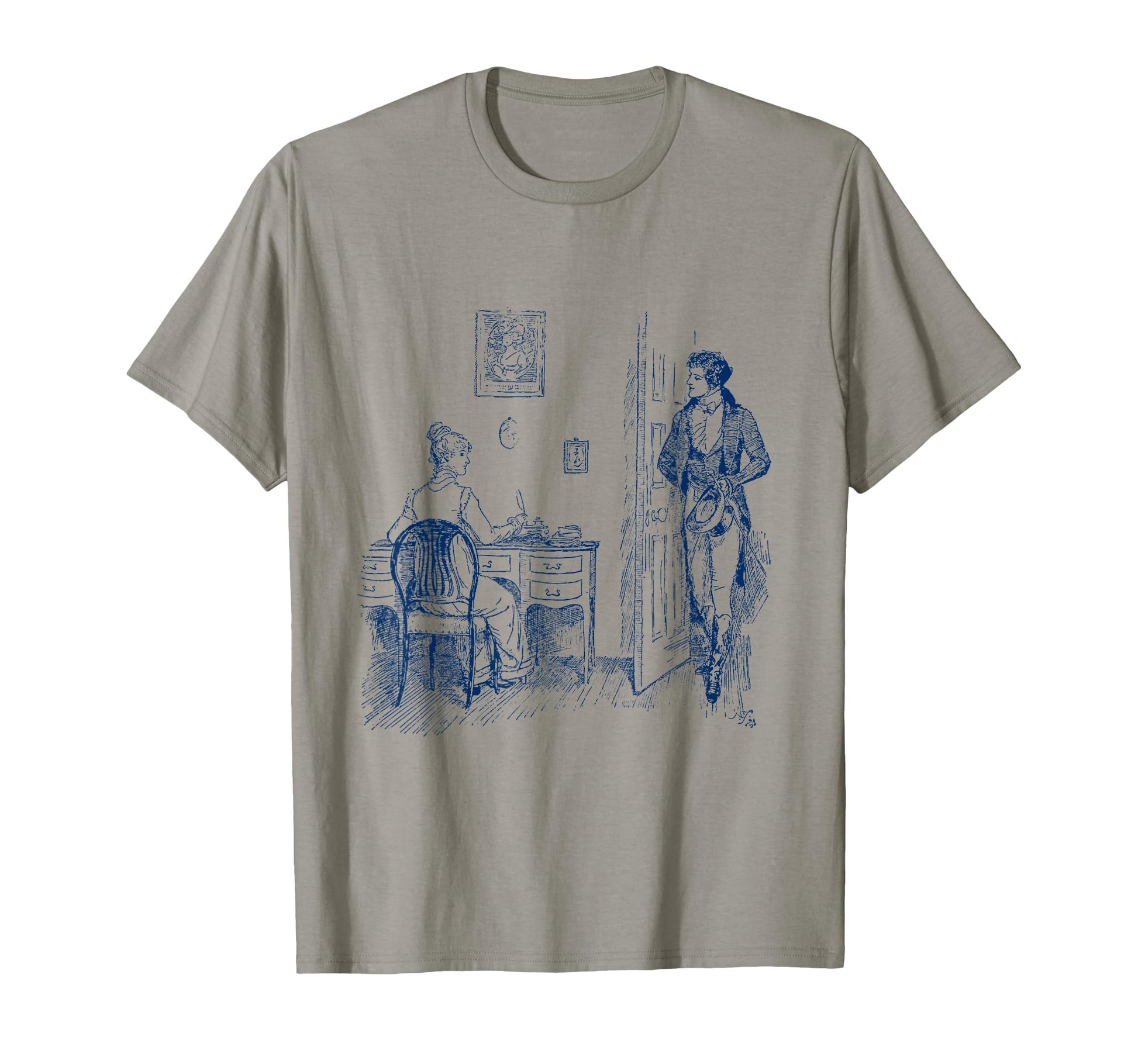 Pride And Prejudice Jane Austen Mr Darcy T-Shirt - Graphic Print for Adults - T-Shirt, Sweatshirt, Hoodie
