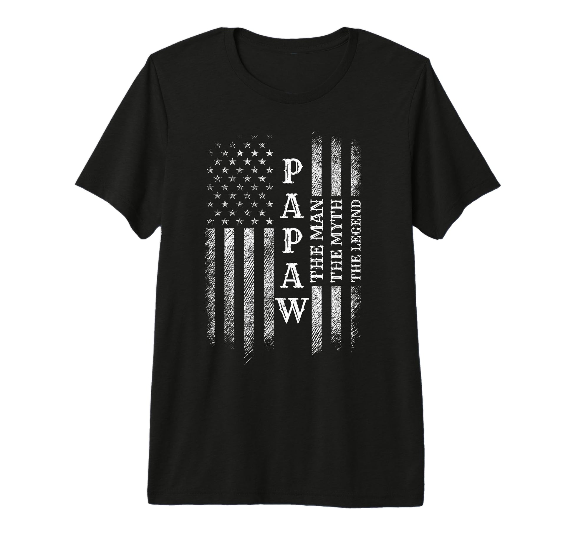 Mens Papaw Myth Legend Dad Grandpa T-Shirt - Streetwear Style for Adults - T-Shirt, Sweatshirt, Hoodie