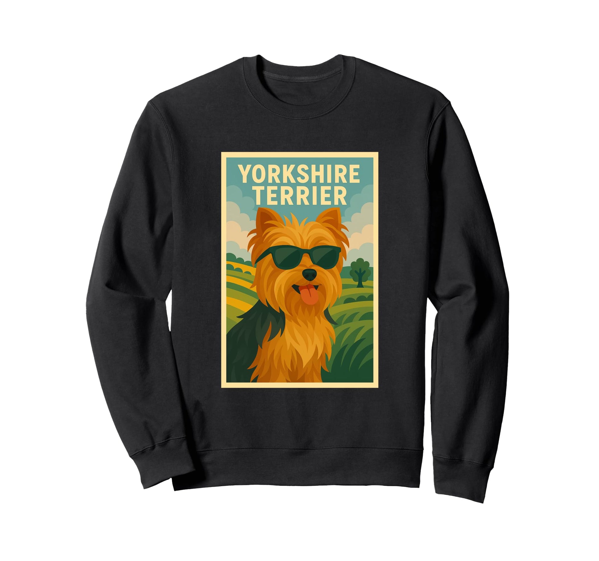Art Minimalist Pop Art Yorkshire Sweatshirt - Minimalist Print Men Women - T-Shirt, Sweatshirt, Hoodie