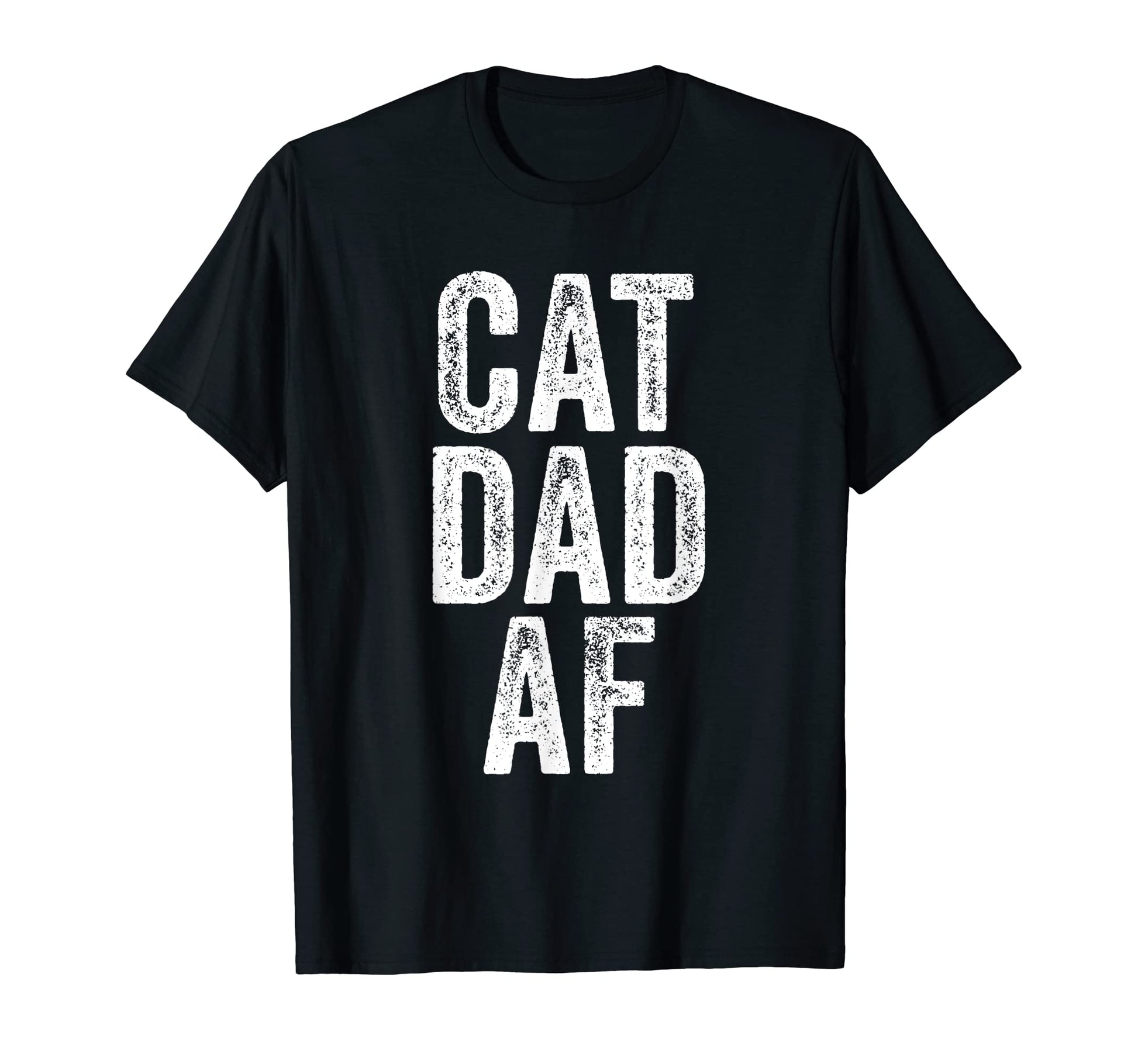 Cat Dad Af Dads Cats Daddy Pet Lover T-Shirt - Custom Art Print Men Women - T-Shirt, Sweatshirt, Hoodie