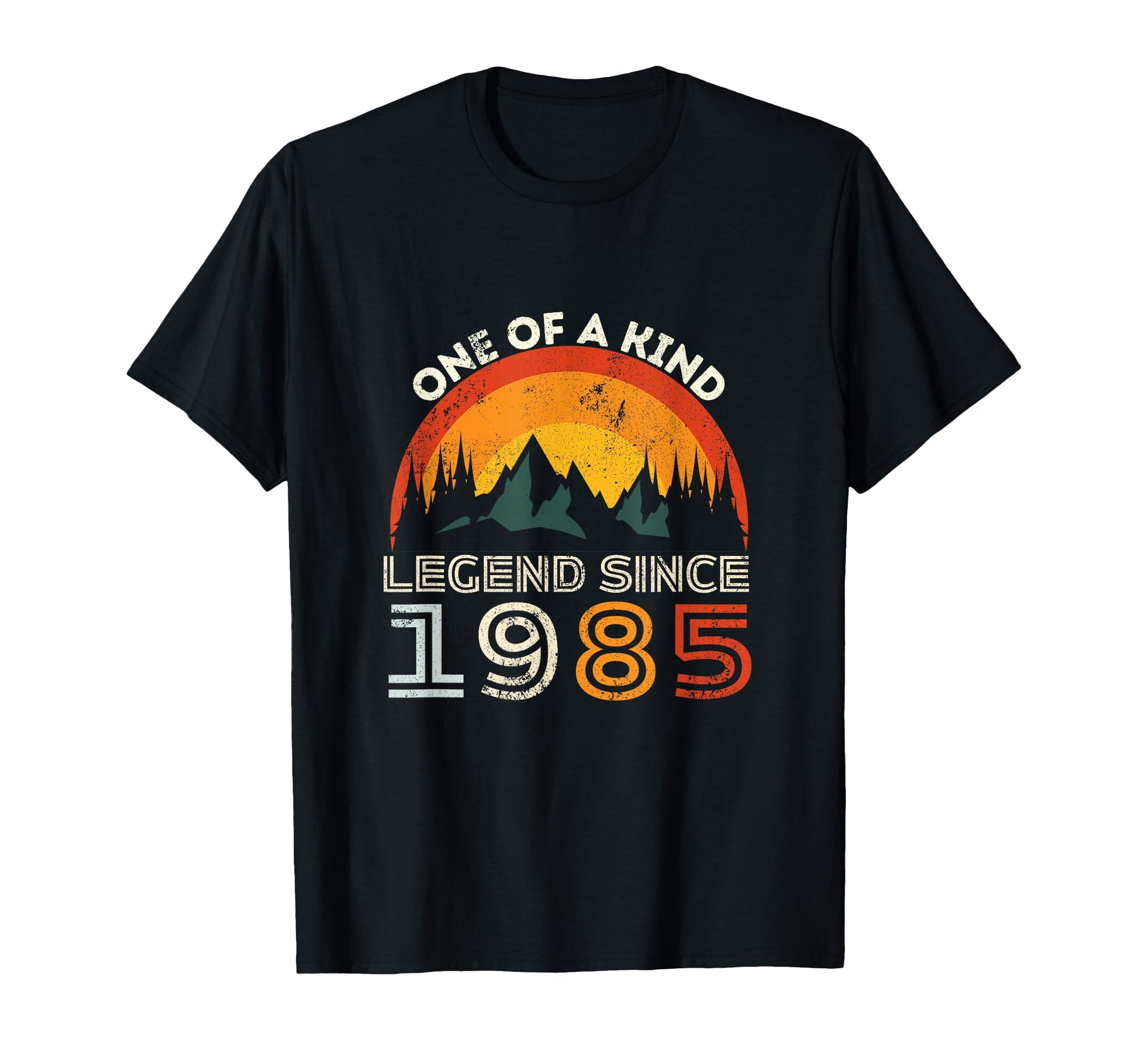 Legend Since 1985 One Kind Birthday T-Shirt - Aesthetic Graphic for Adults - T-Shirt, Sweatshirt, Hoodie